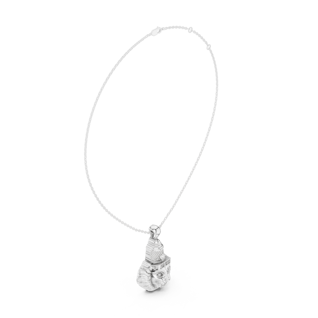 Lion Head Pendant Necklace