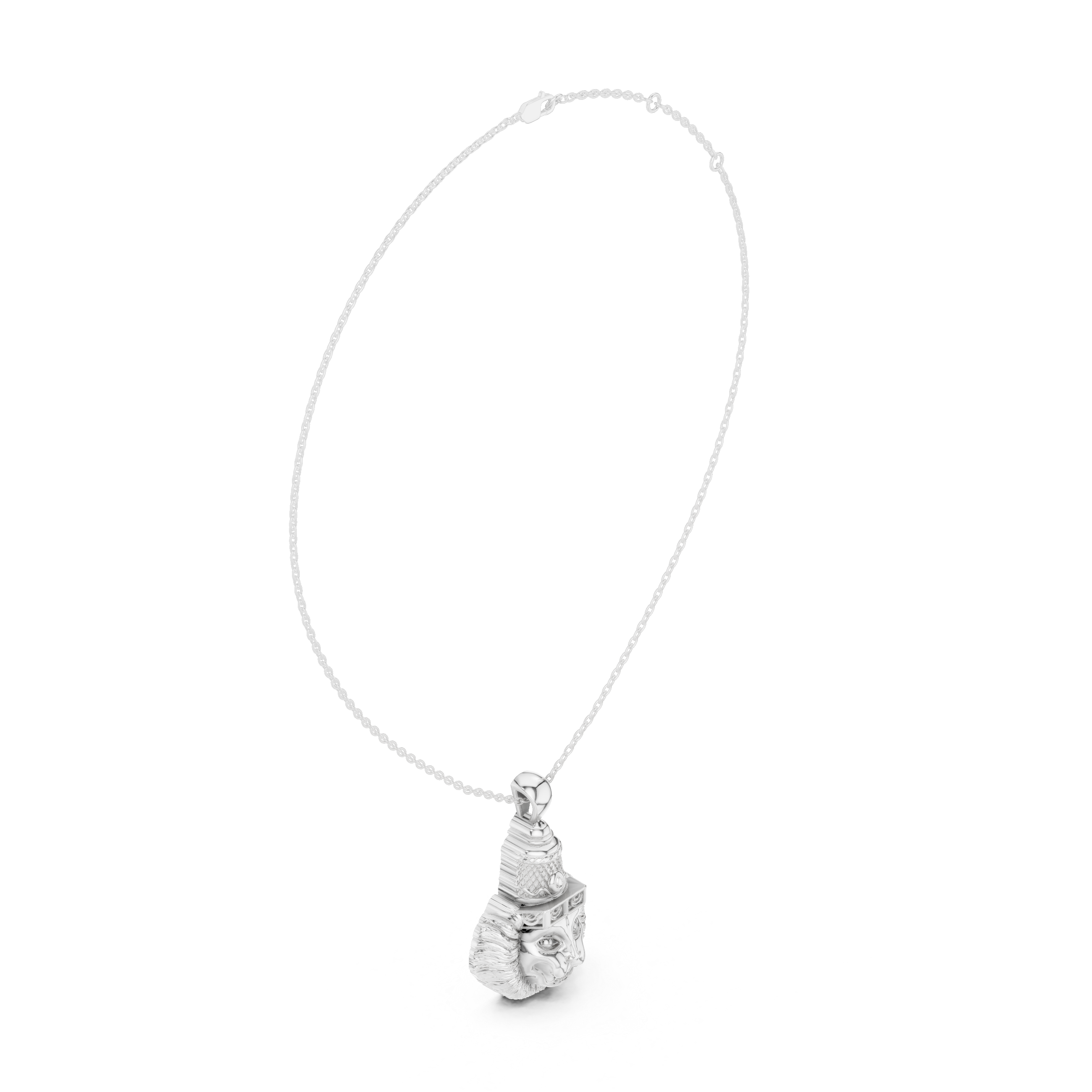 Lion Head Pendant Necklace