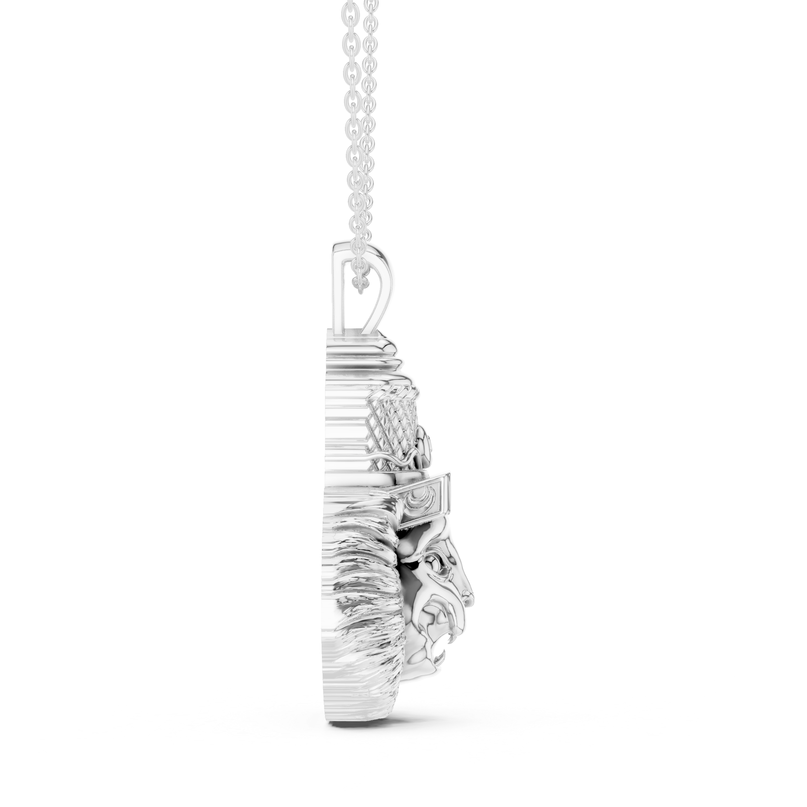 Lion Head Pendant Necklace