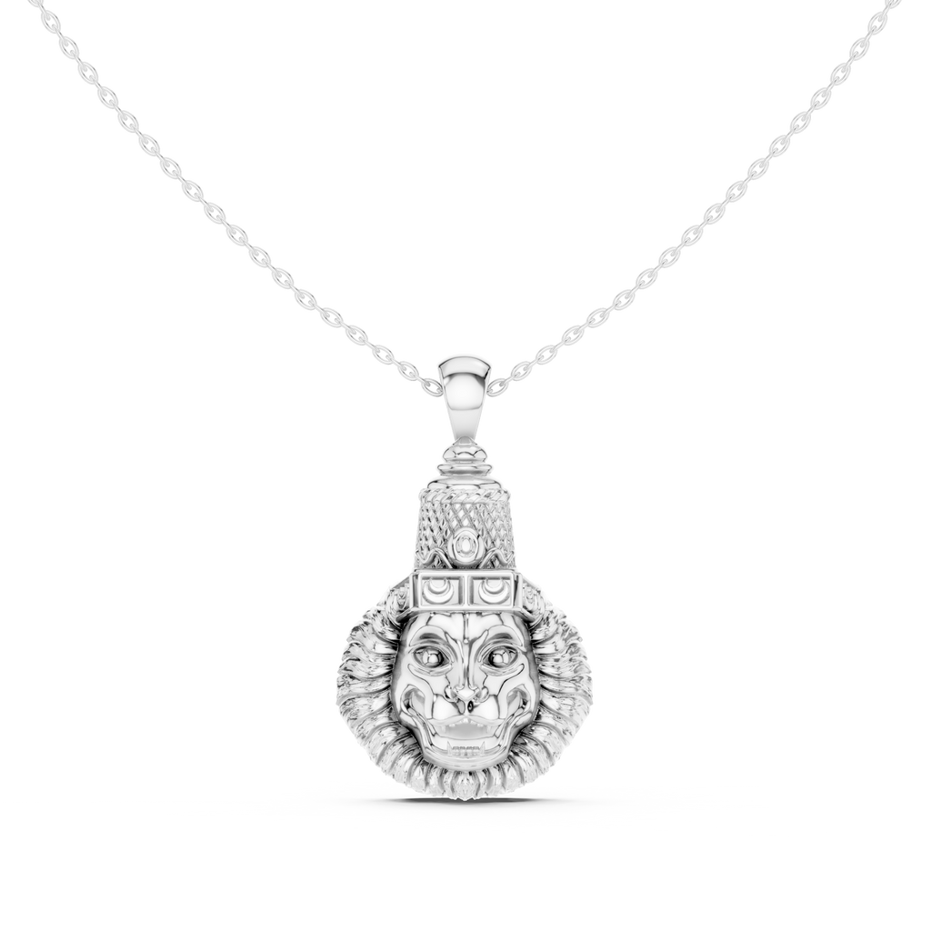 Lion Head Pendant Necklace