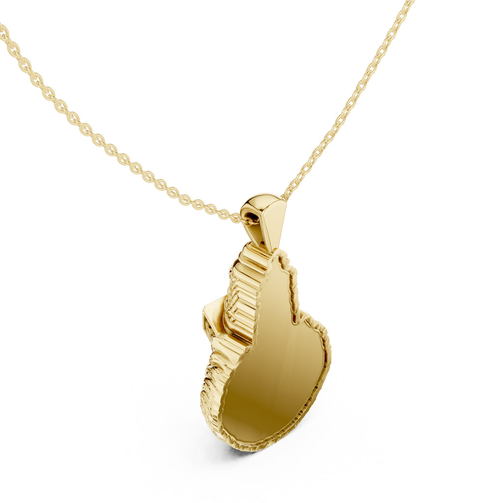 Lion Head Pendant Necklace