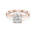 Round Solitaire Ring