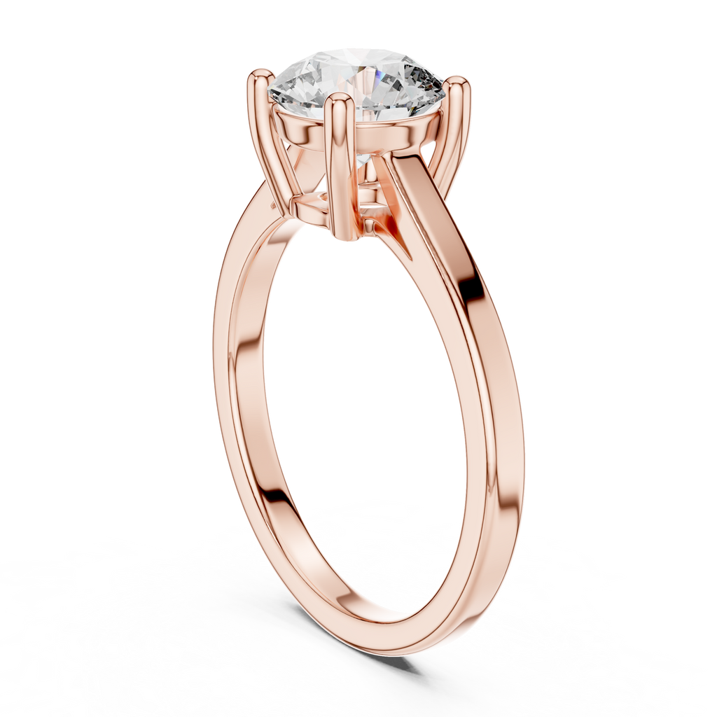 Round Solitaire Ring