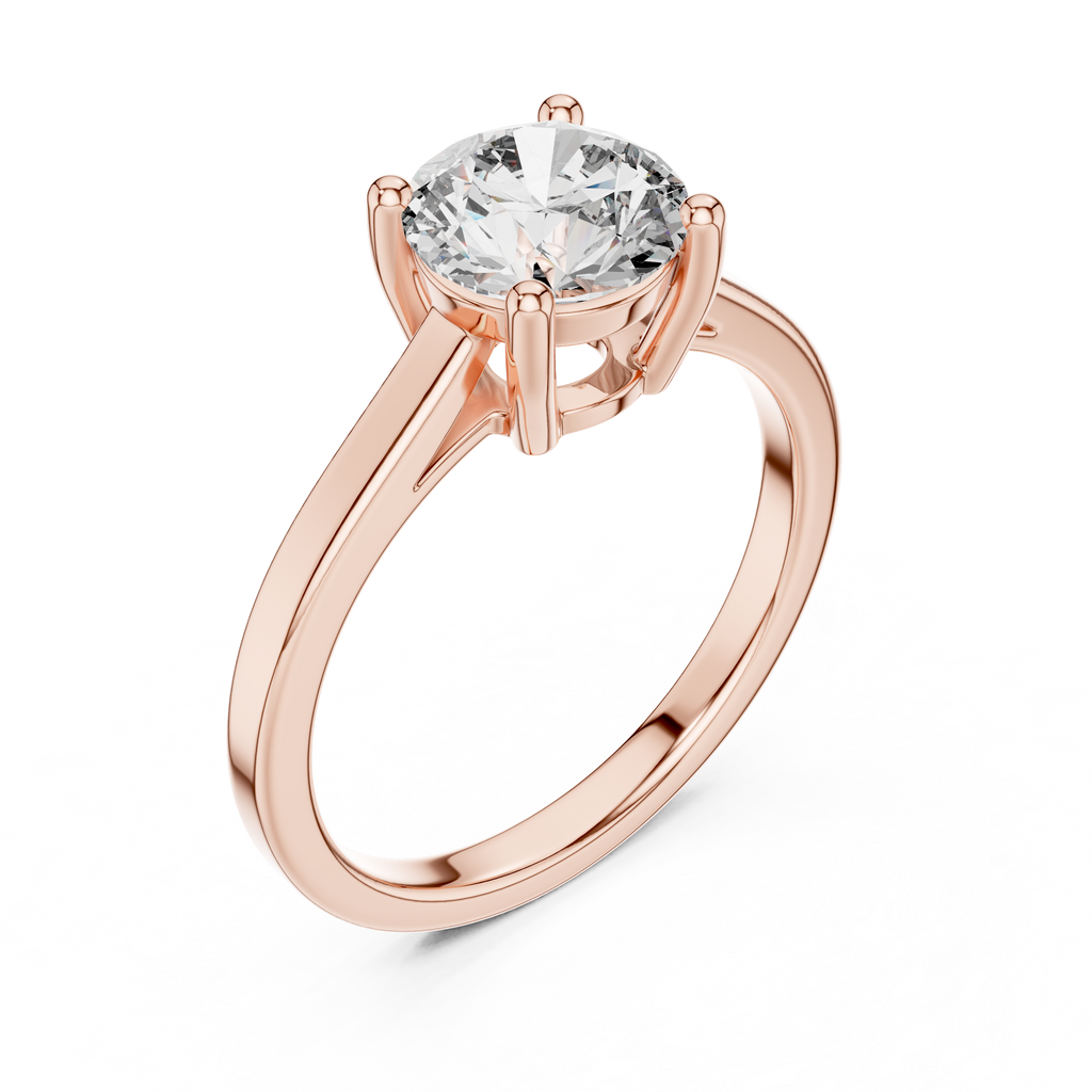 Round Solitaire Ring
