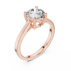 Round Solitaire Ring