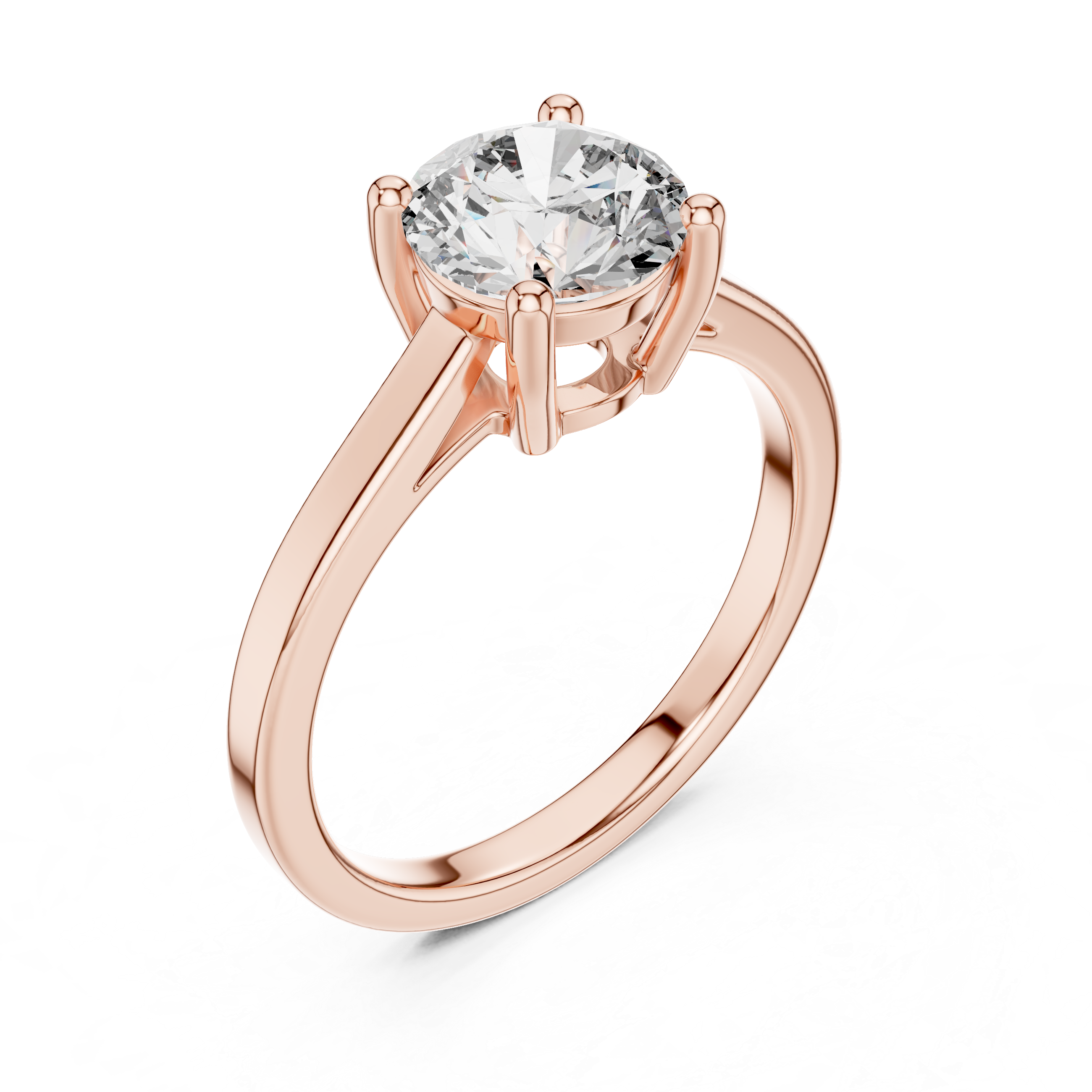 Round Solitaire Ring