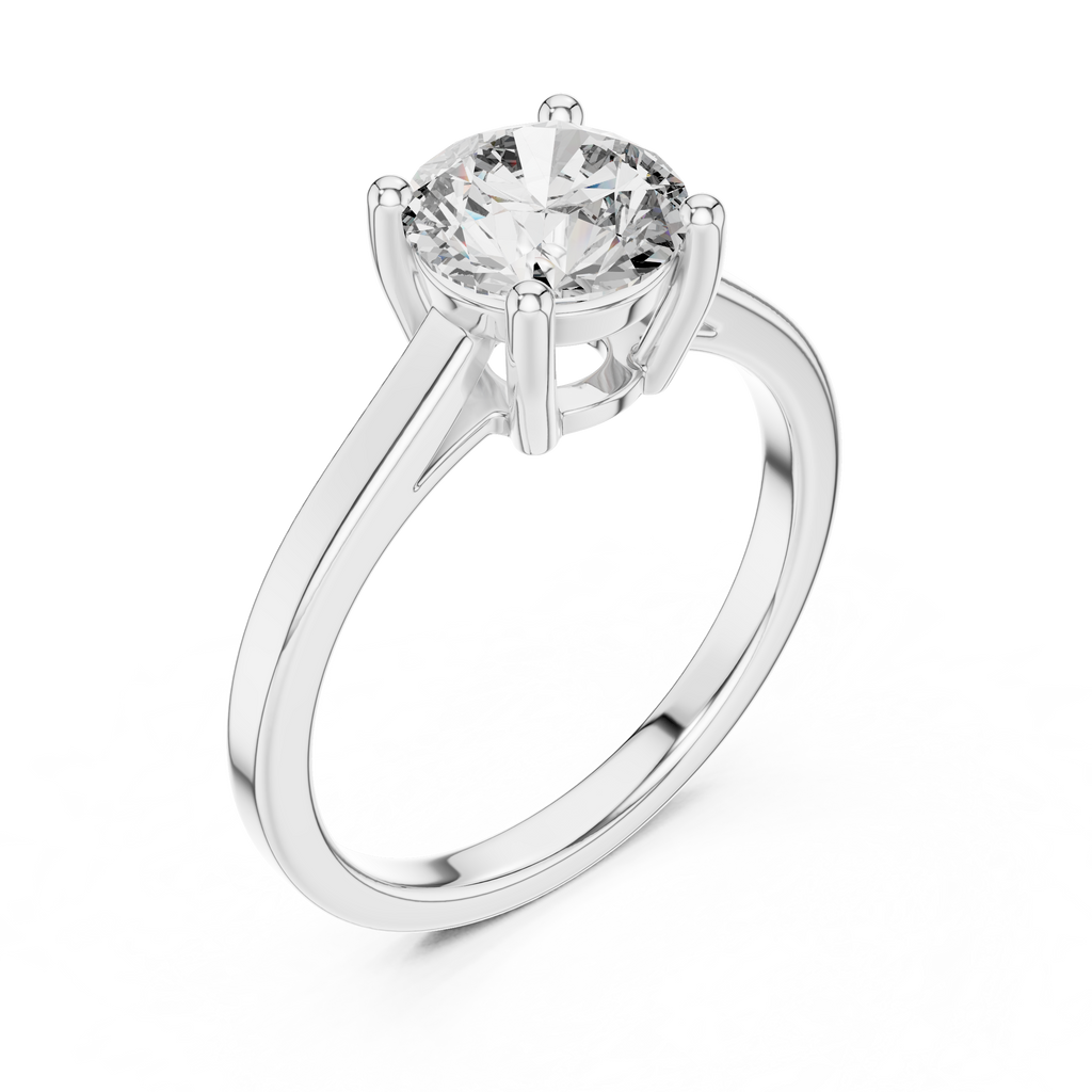 Round Solitaire Ring