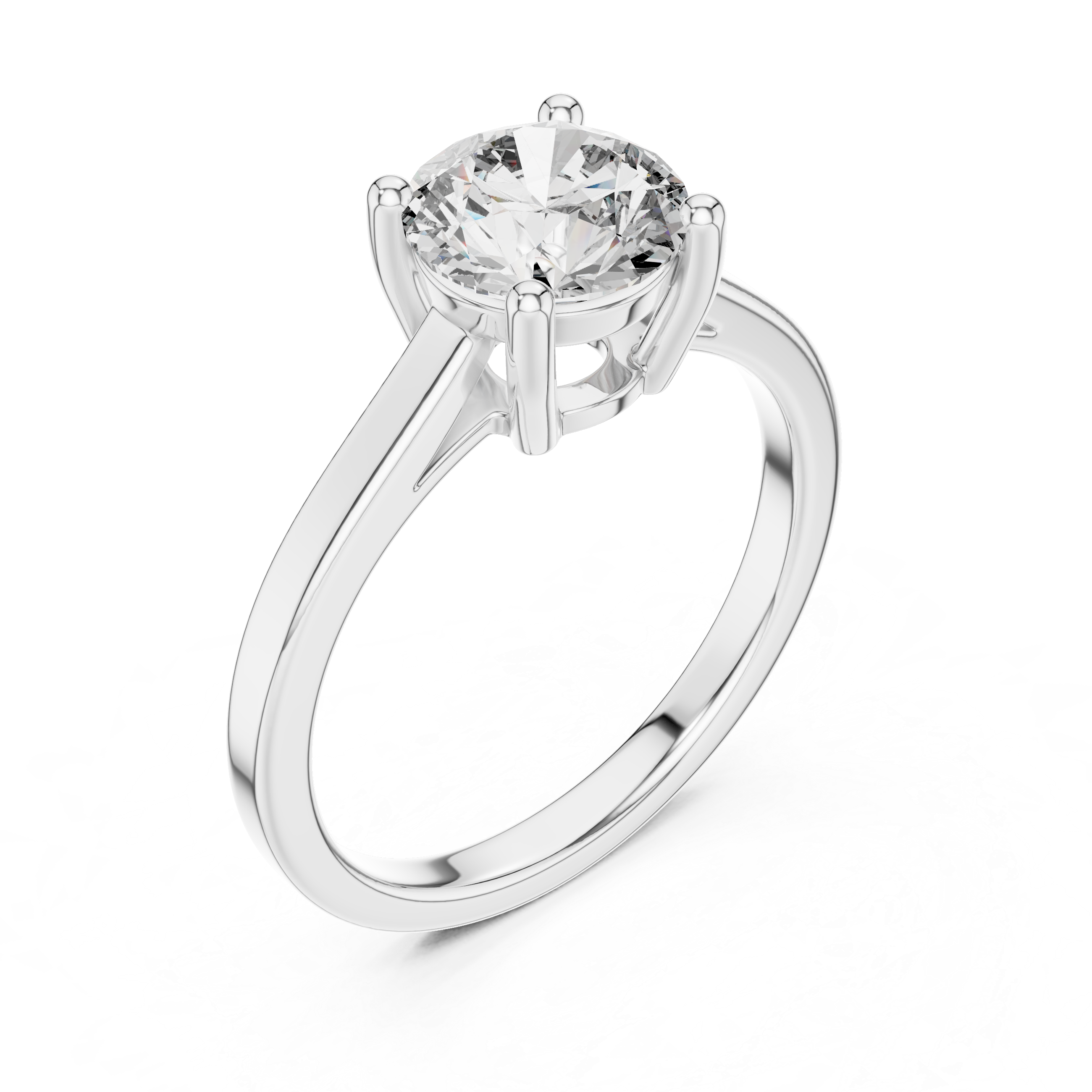 Round Solitaire Ring