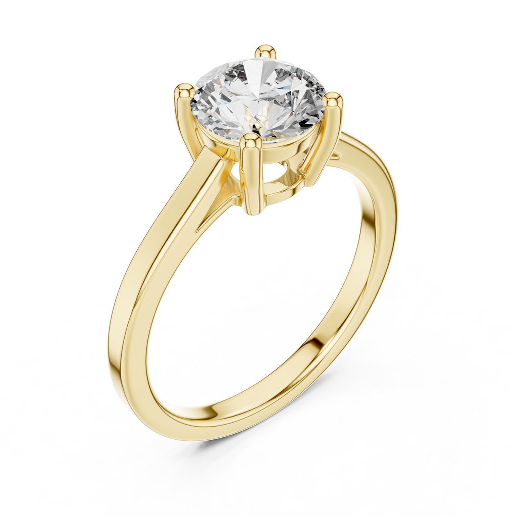 Round Solitaire Ring