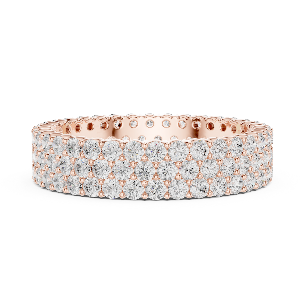 Round Diamond Full Eternity Ring