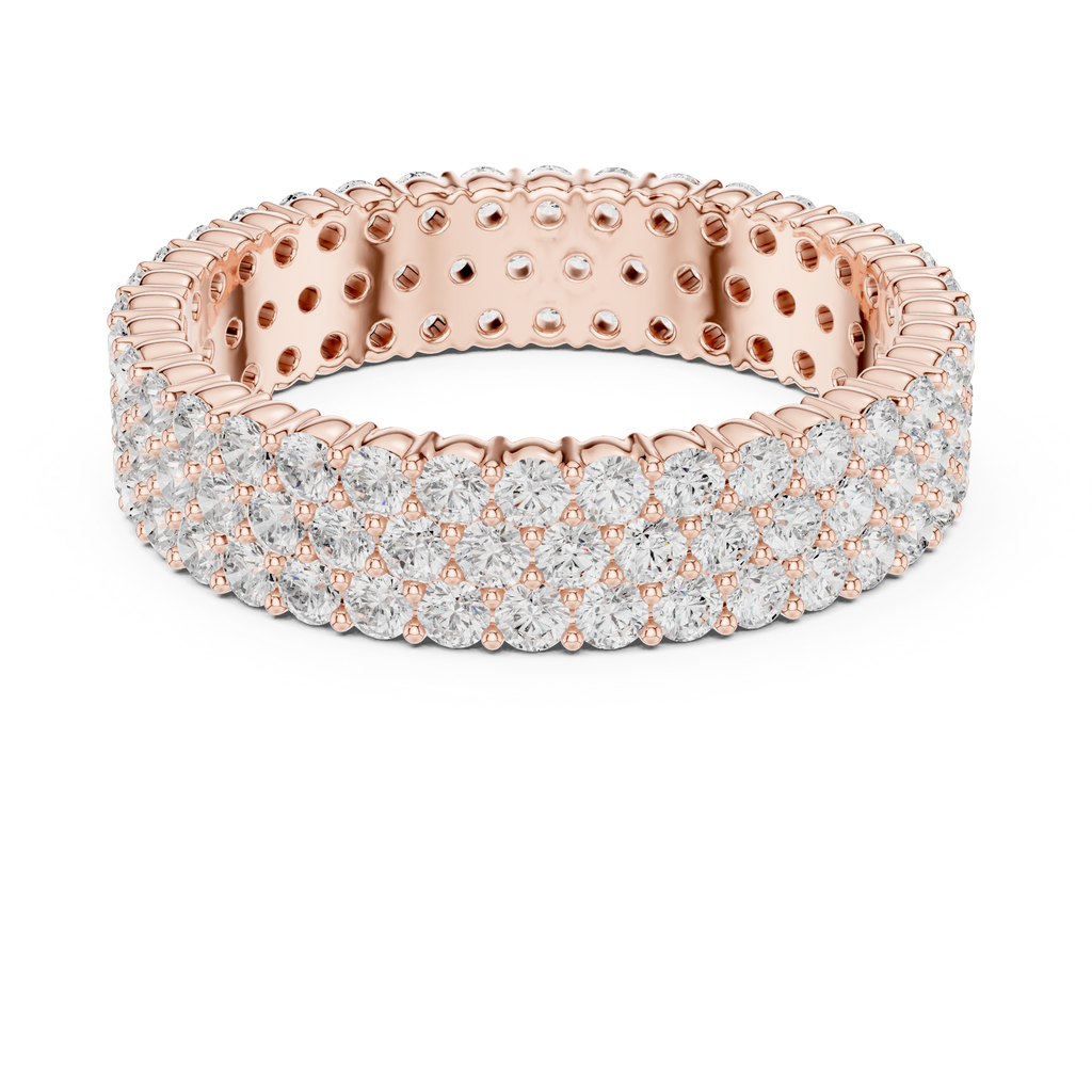 Round Diamond Full Eternity Ring