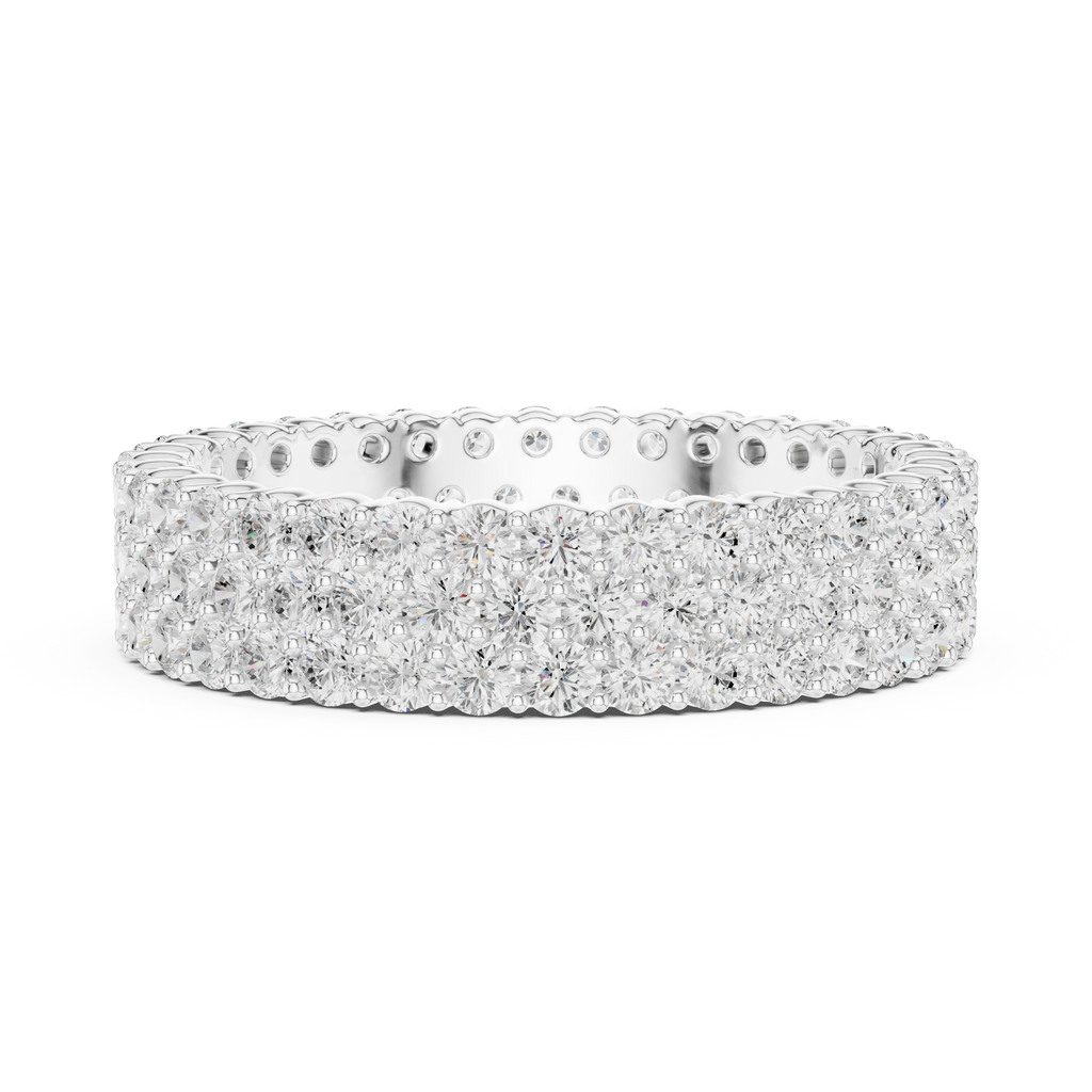 Round Diamond Full Eternity Ring