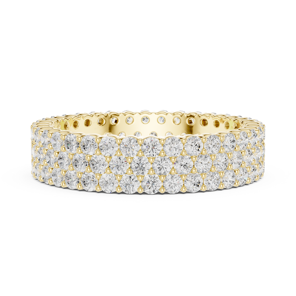 Round Diamond Full Eternity Ring
