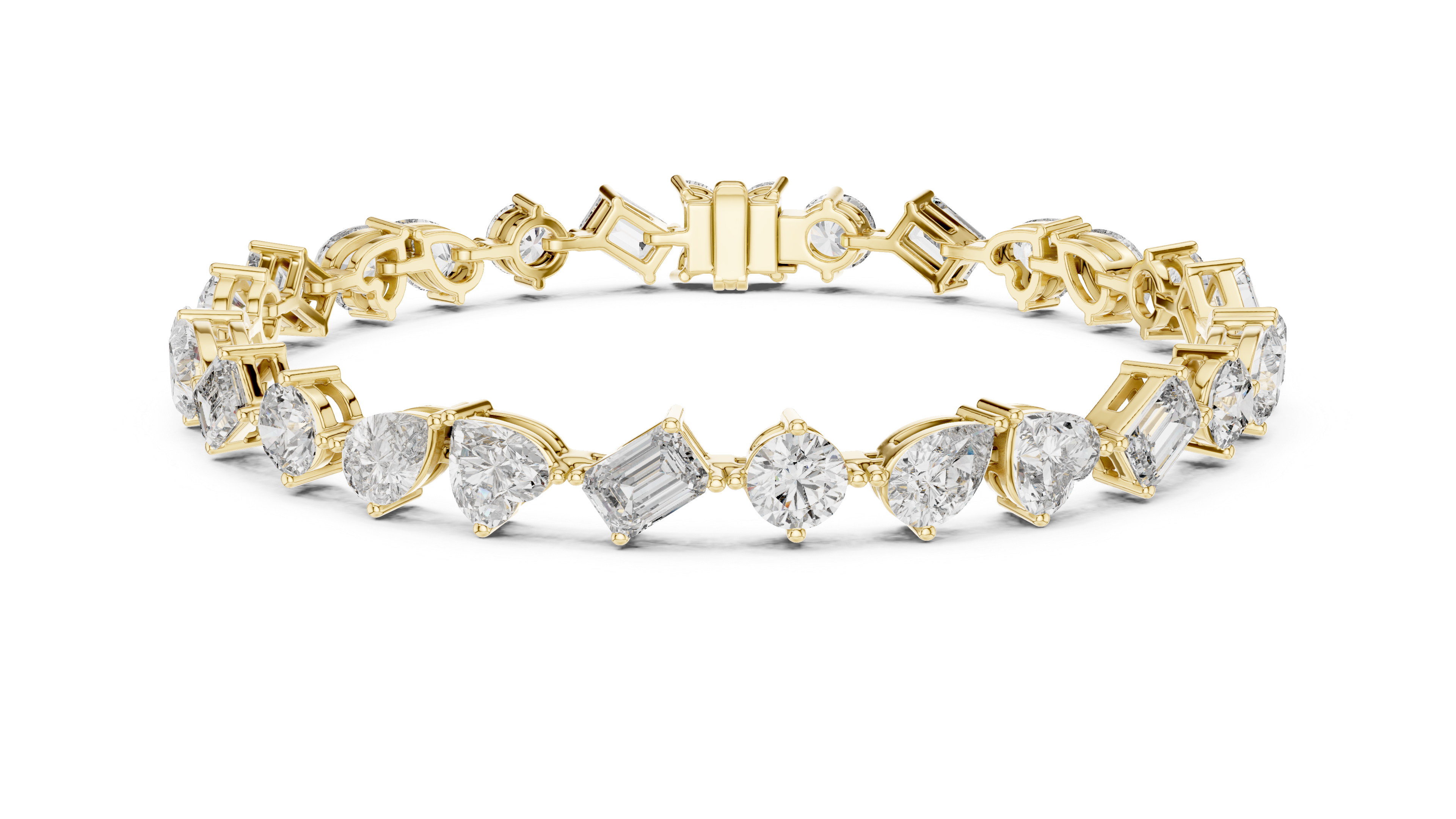 Fancy Diamond Bracelet