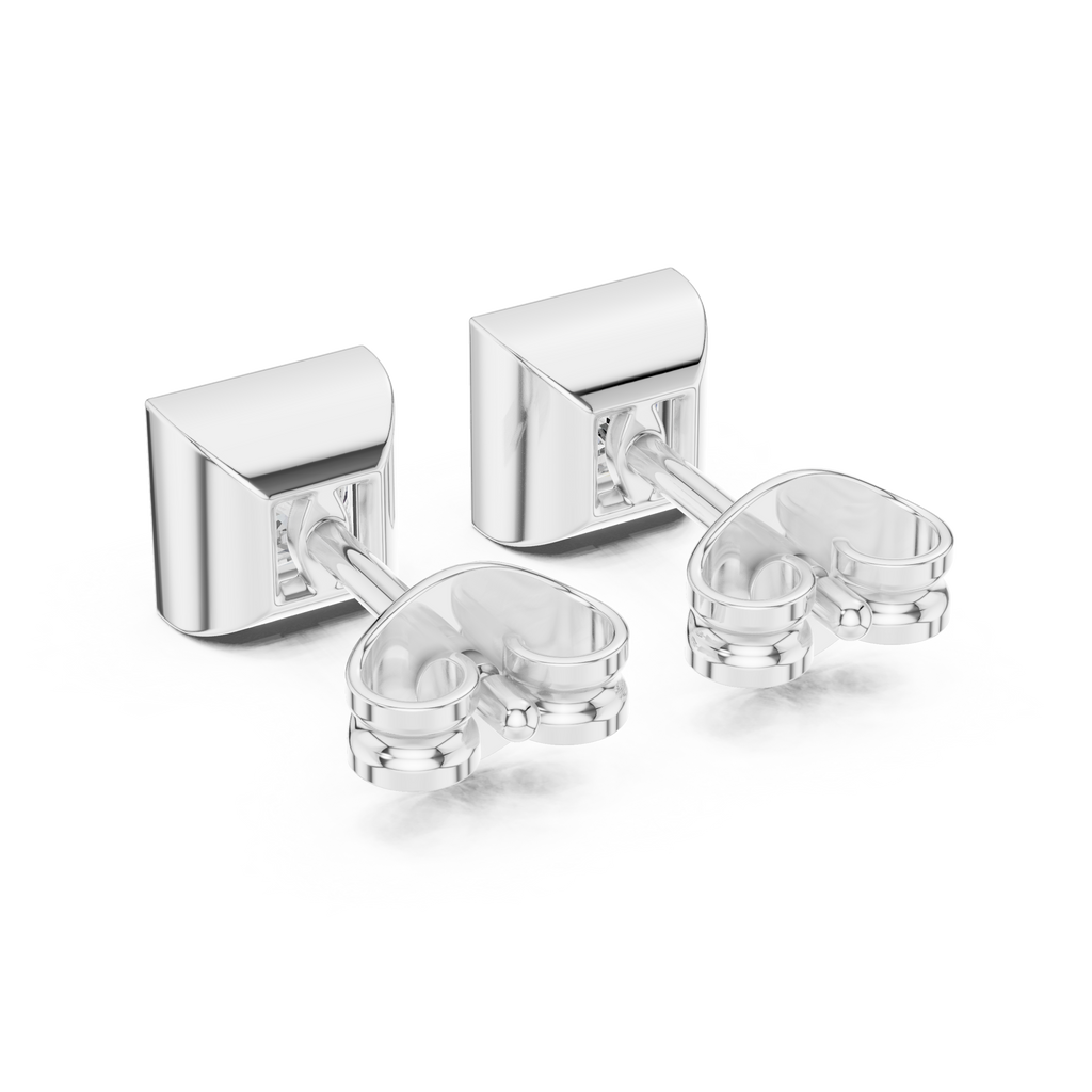 Princess Cut Diamond Stud Earrings