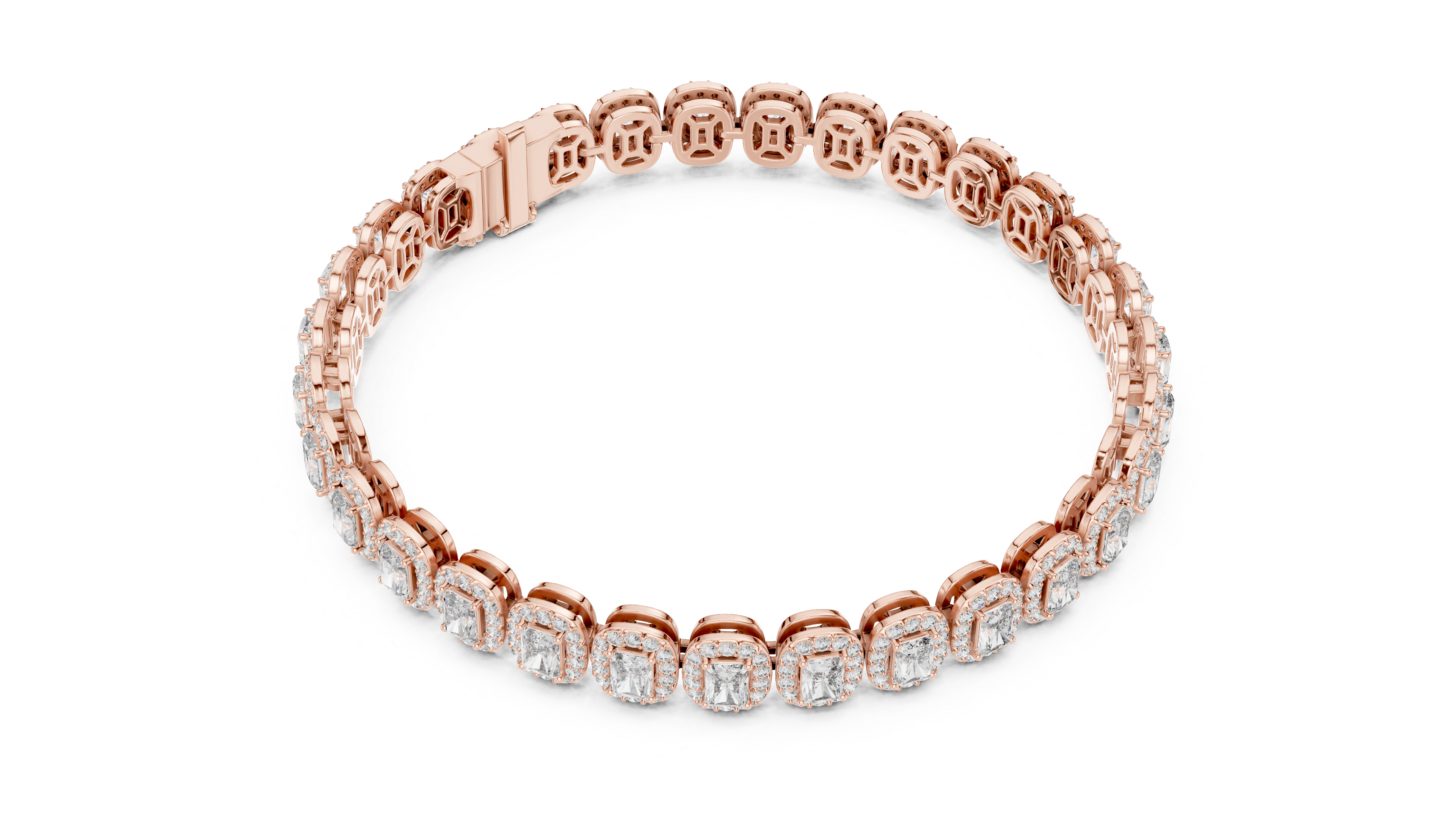 Radiant & Round Diamond Tennis