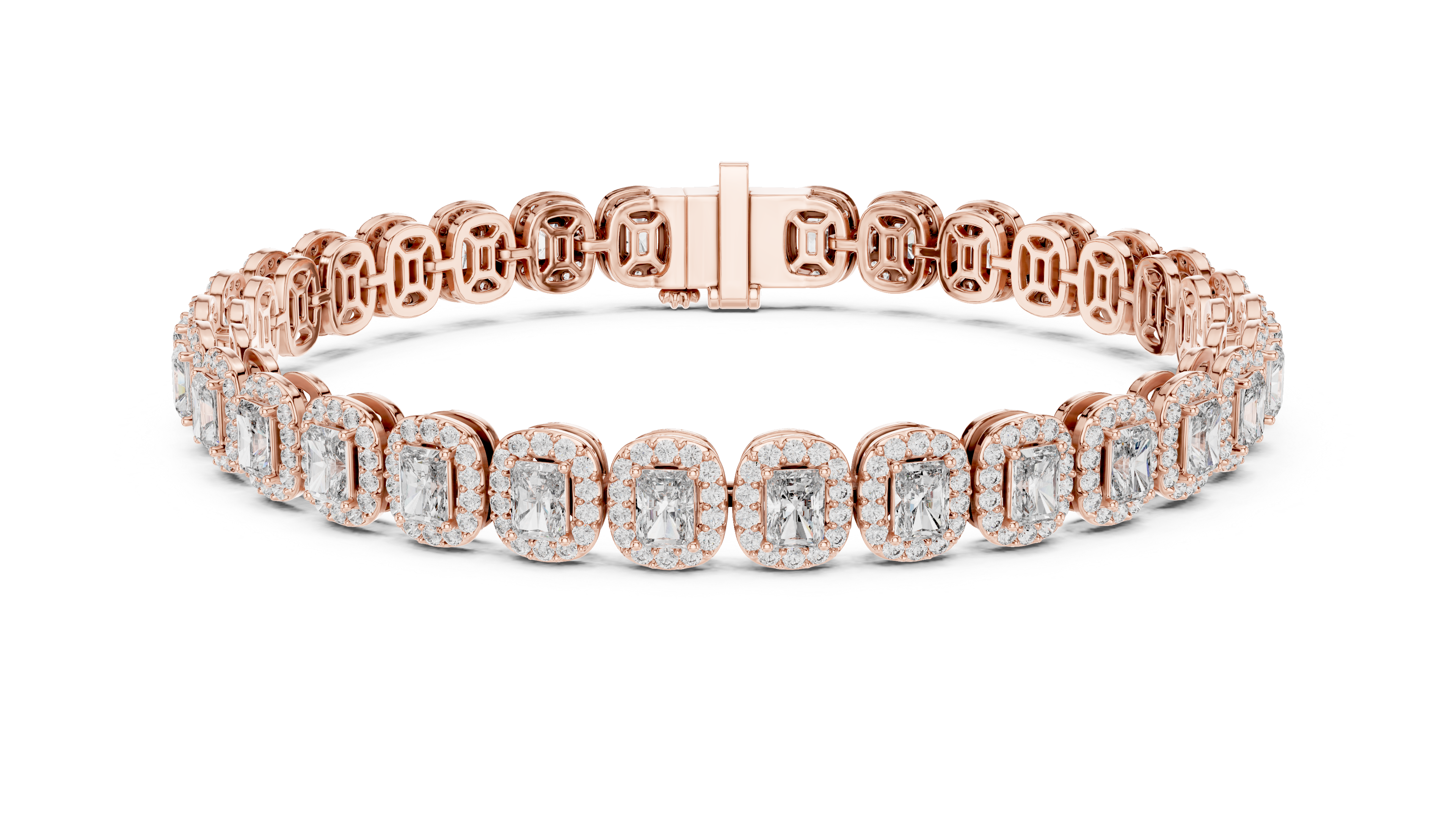 Radiant & Round Diamond Tennis