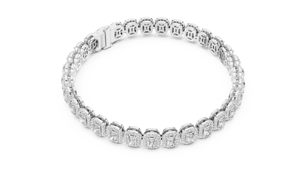 Radiant & Round Diamond Tennis