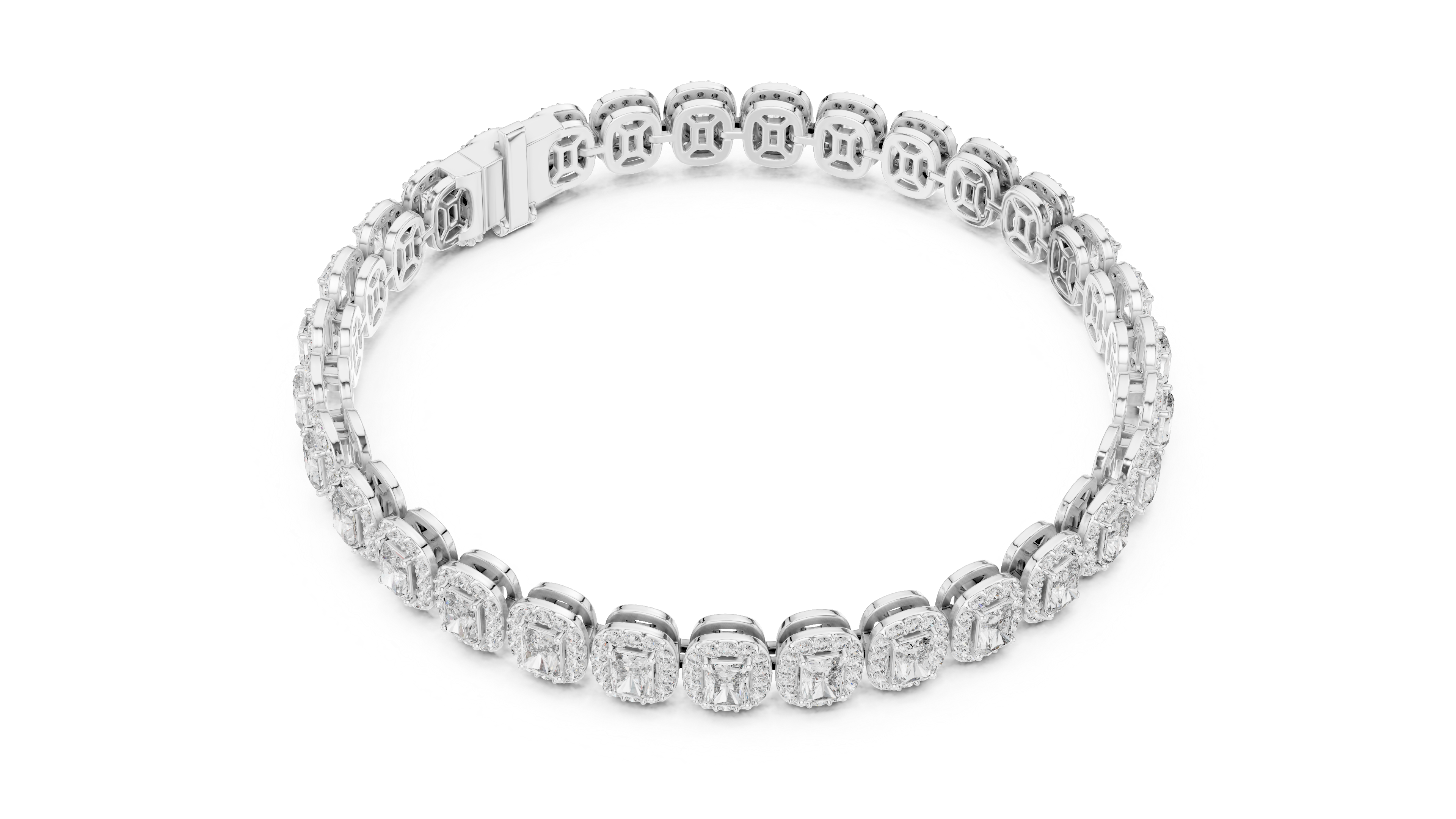 Radiant & Round Diamond Tennis