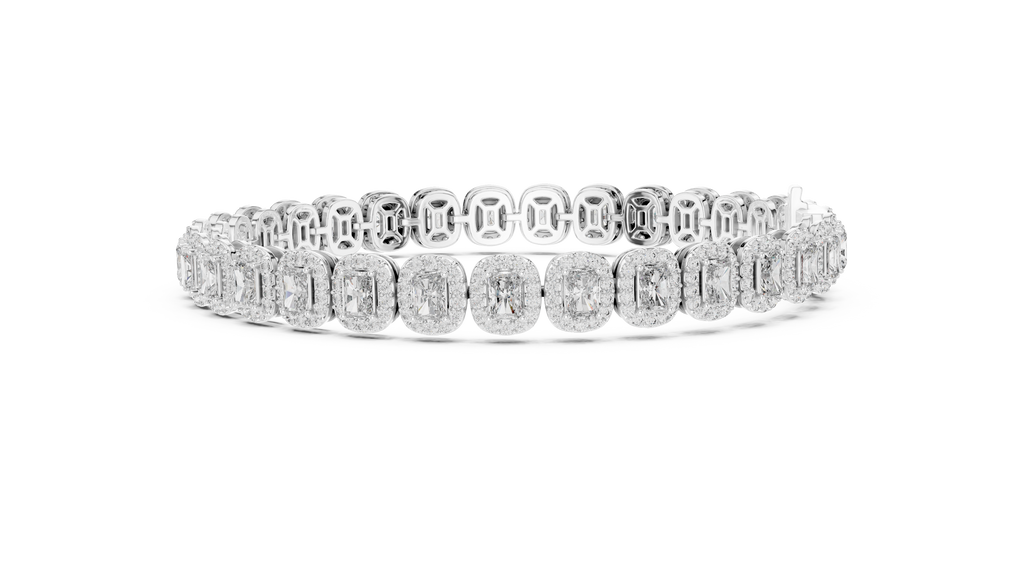 Radiant & Round Diamond Tennis