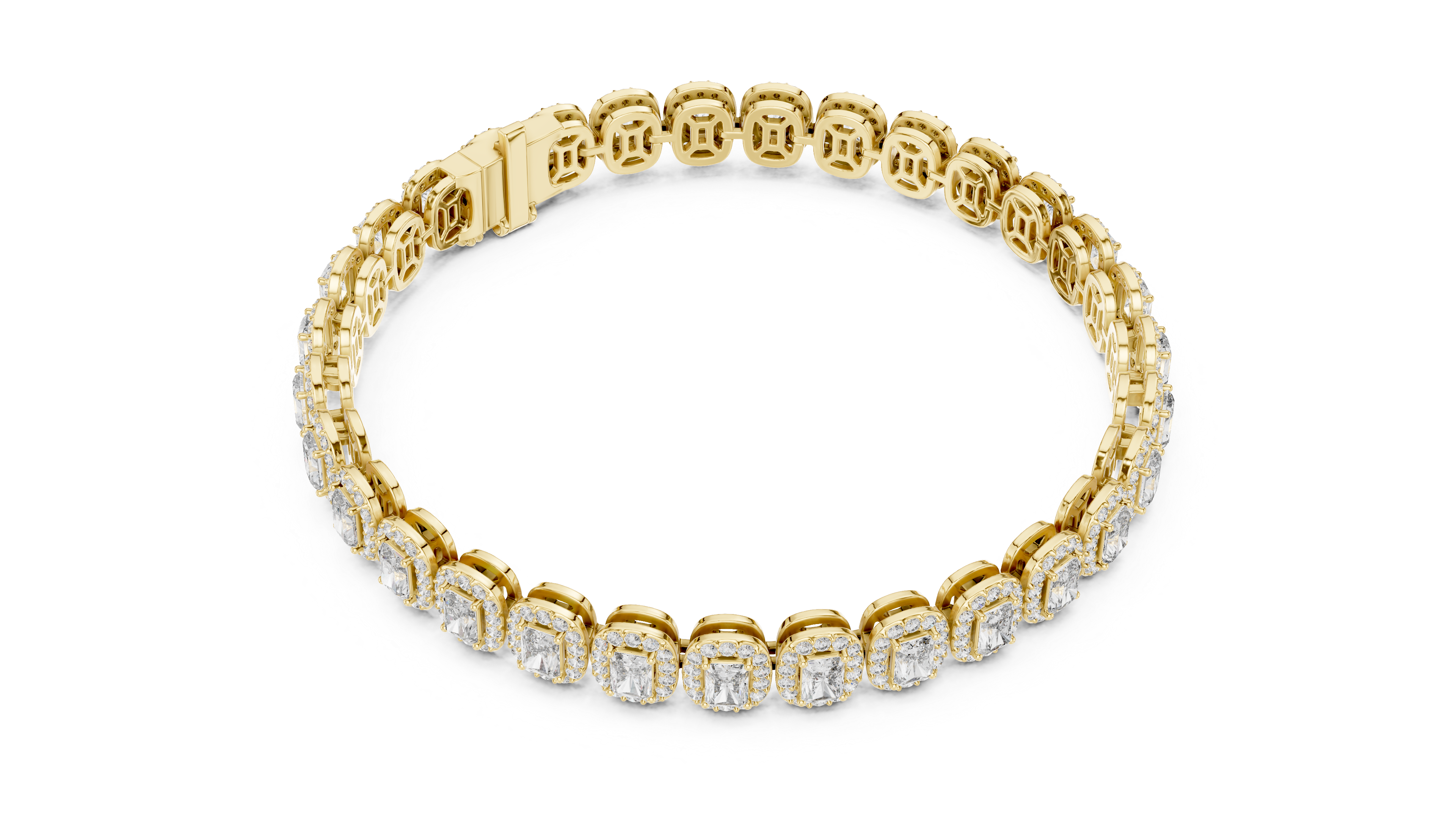 Radiant & Round Diamond Tennis