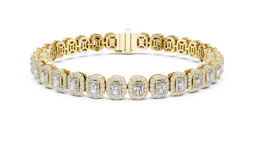Radiant & Round Diamond Tennis