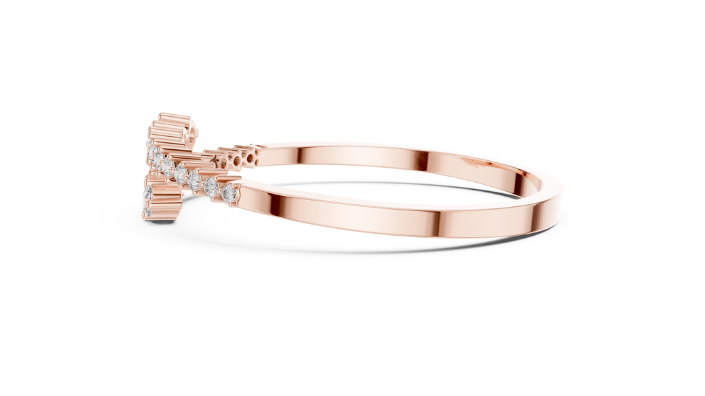 Graduated Diamond Bangle Bracelet