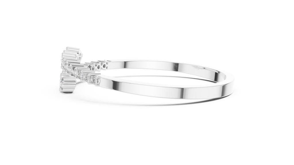 Graduated Diamond Bangle Bracelet