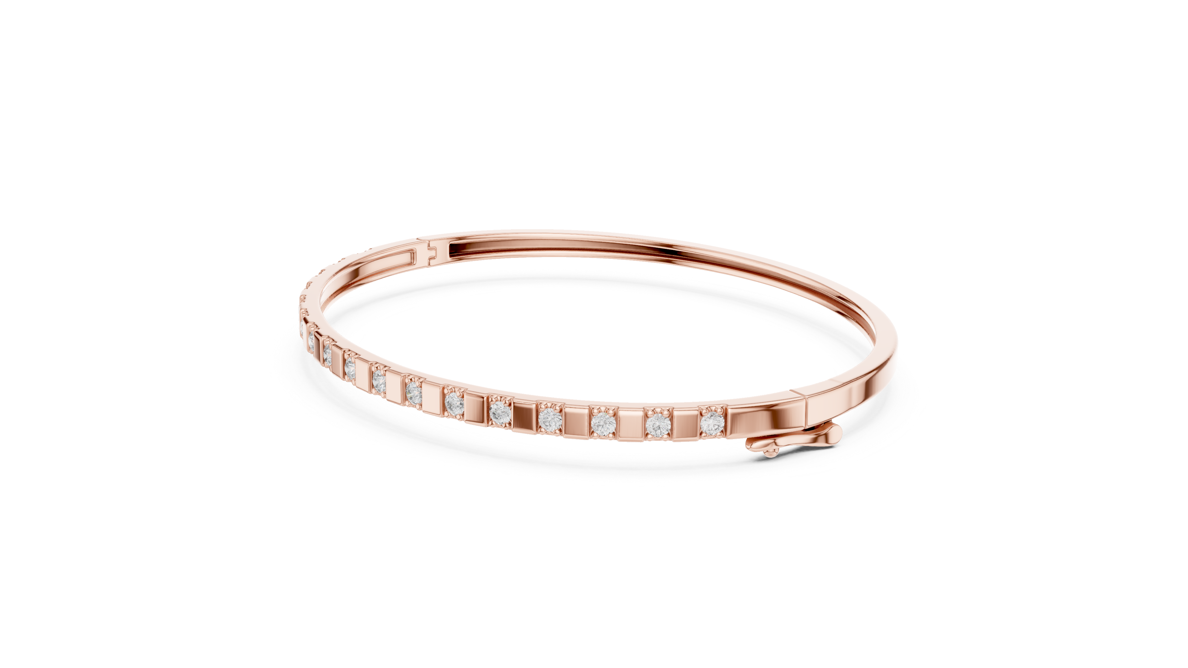 Diamond Tennis Bangle
