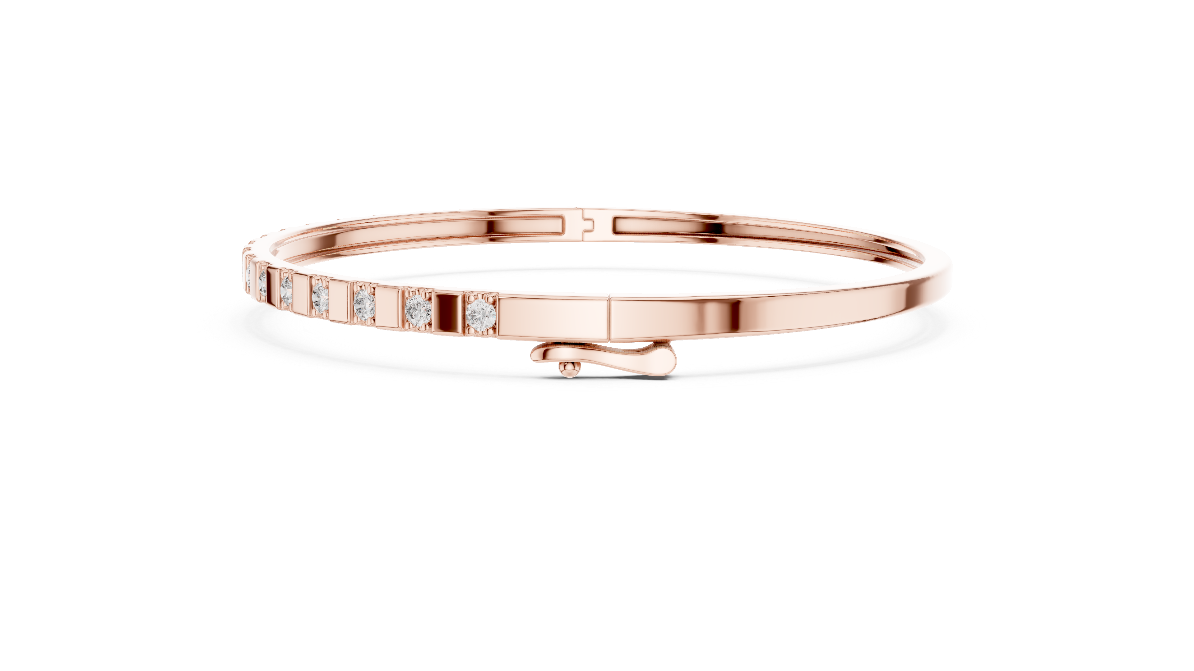 Diamond Tennis Bangle