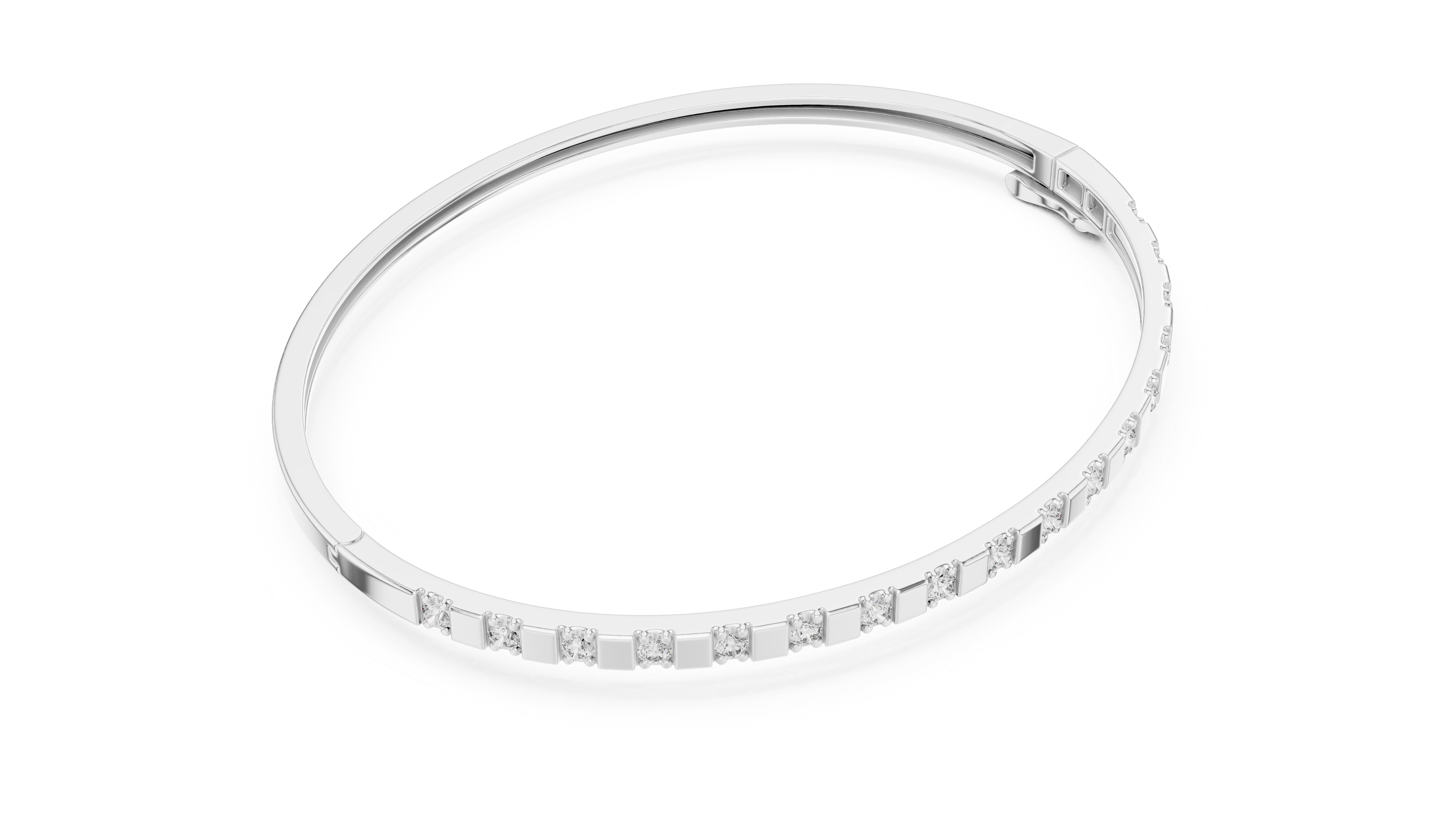 Diamond Tennis Bangle