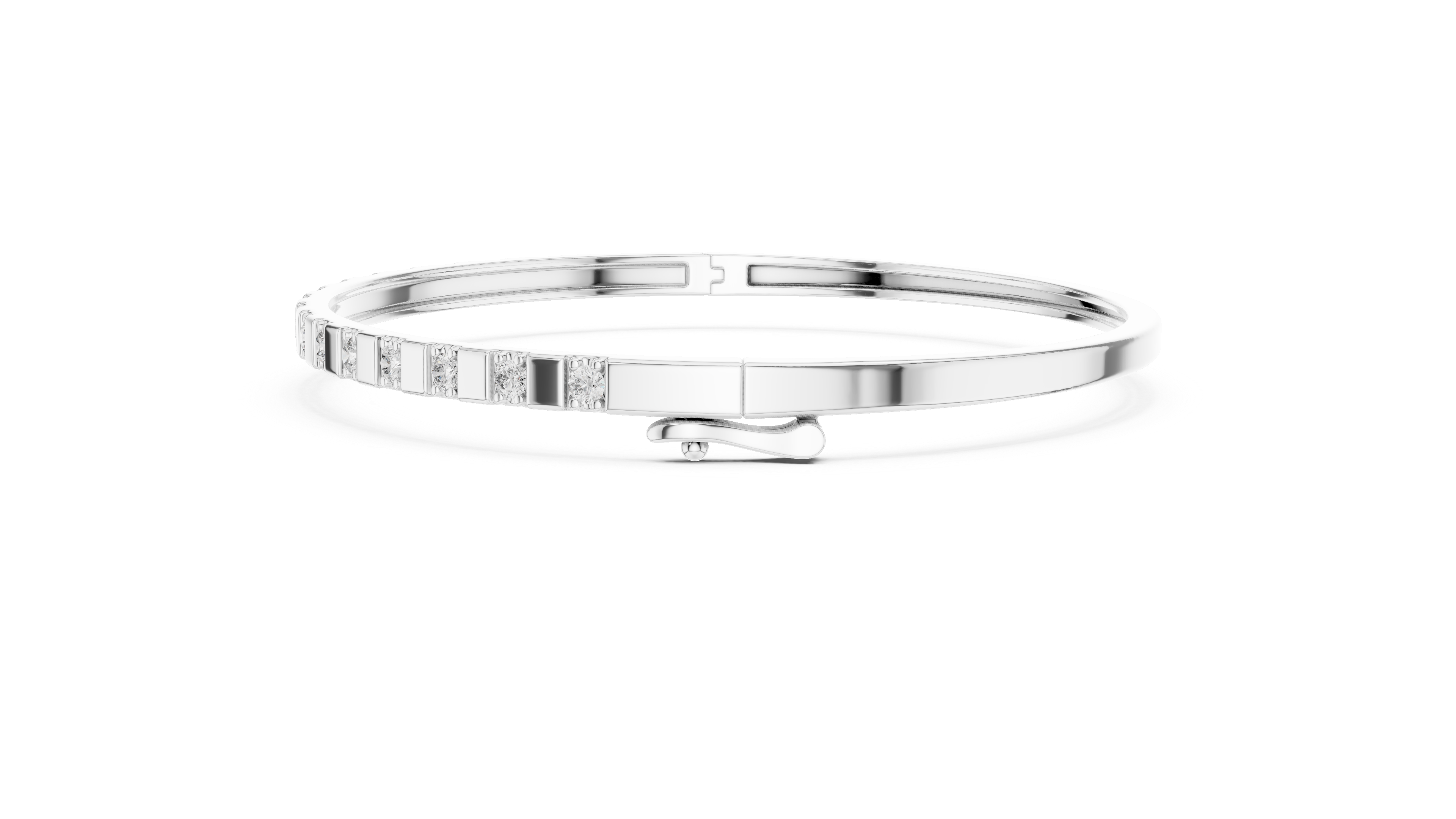 Diamond Tennis Bangle