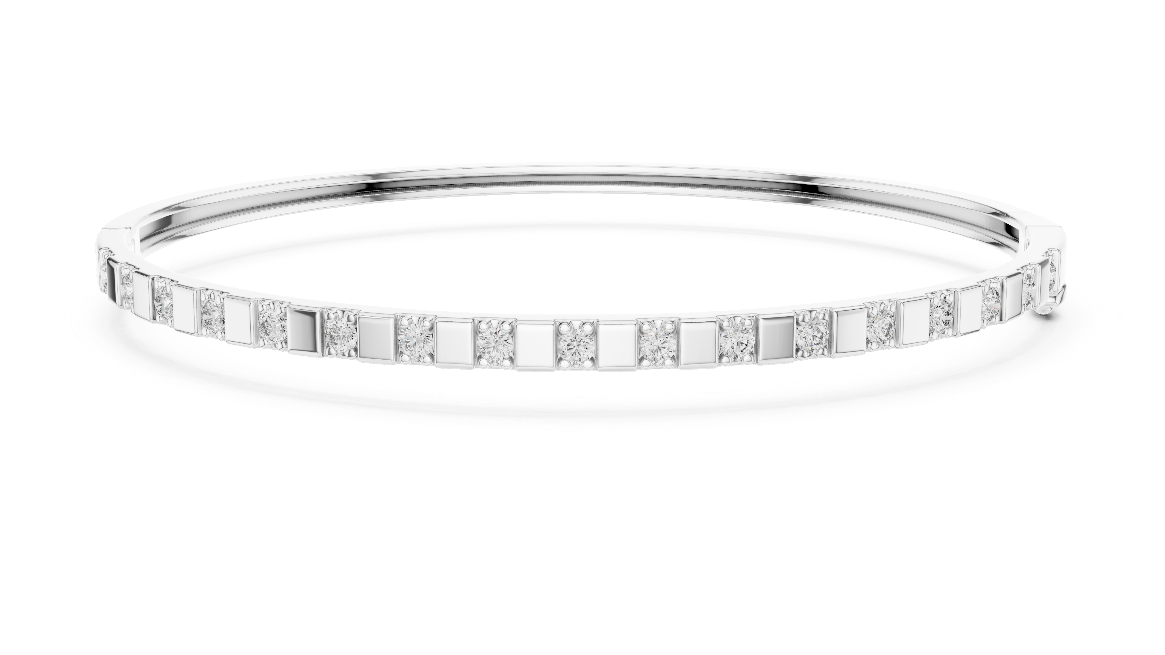 Diamond Tennis Bangle