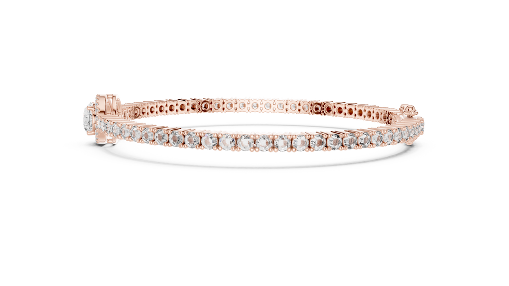 East West Oval Tennis Bangle