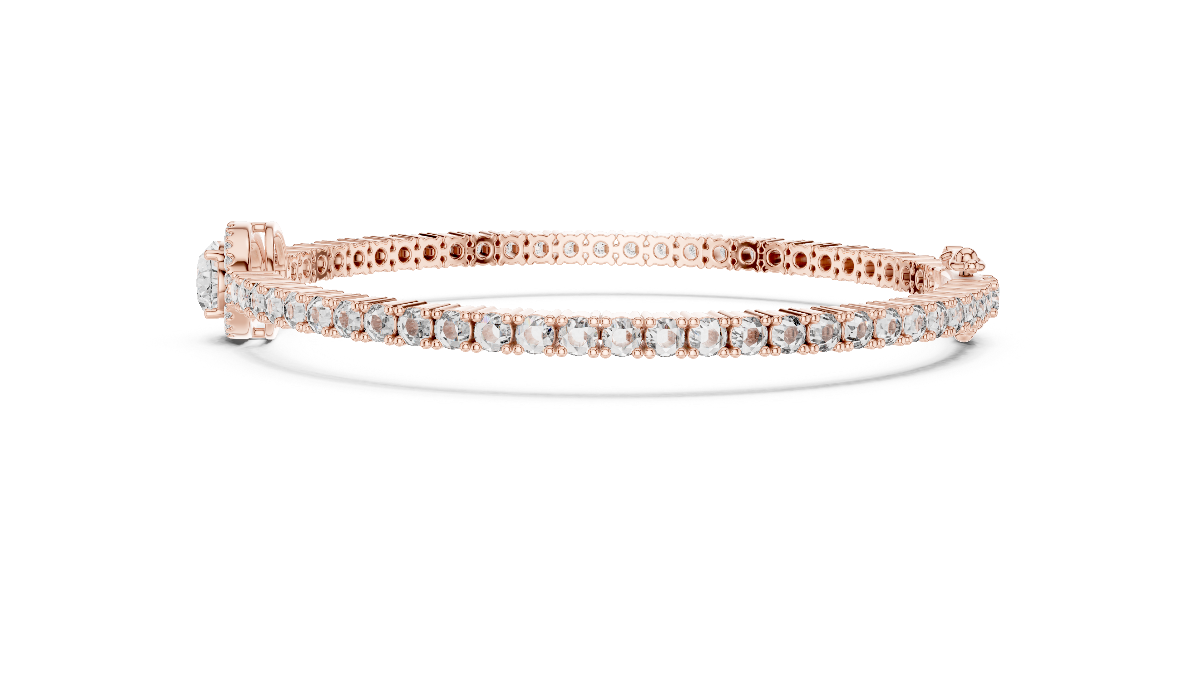 East West Oval Tennis Bangle