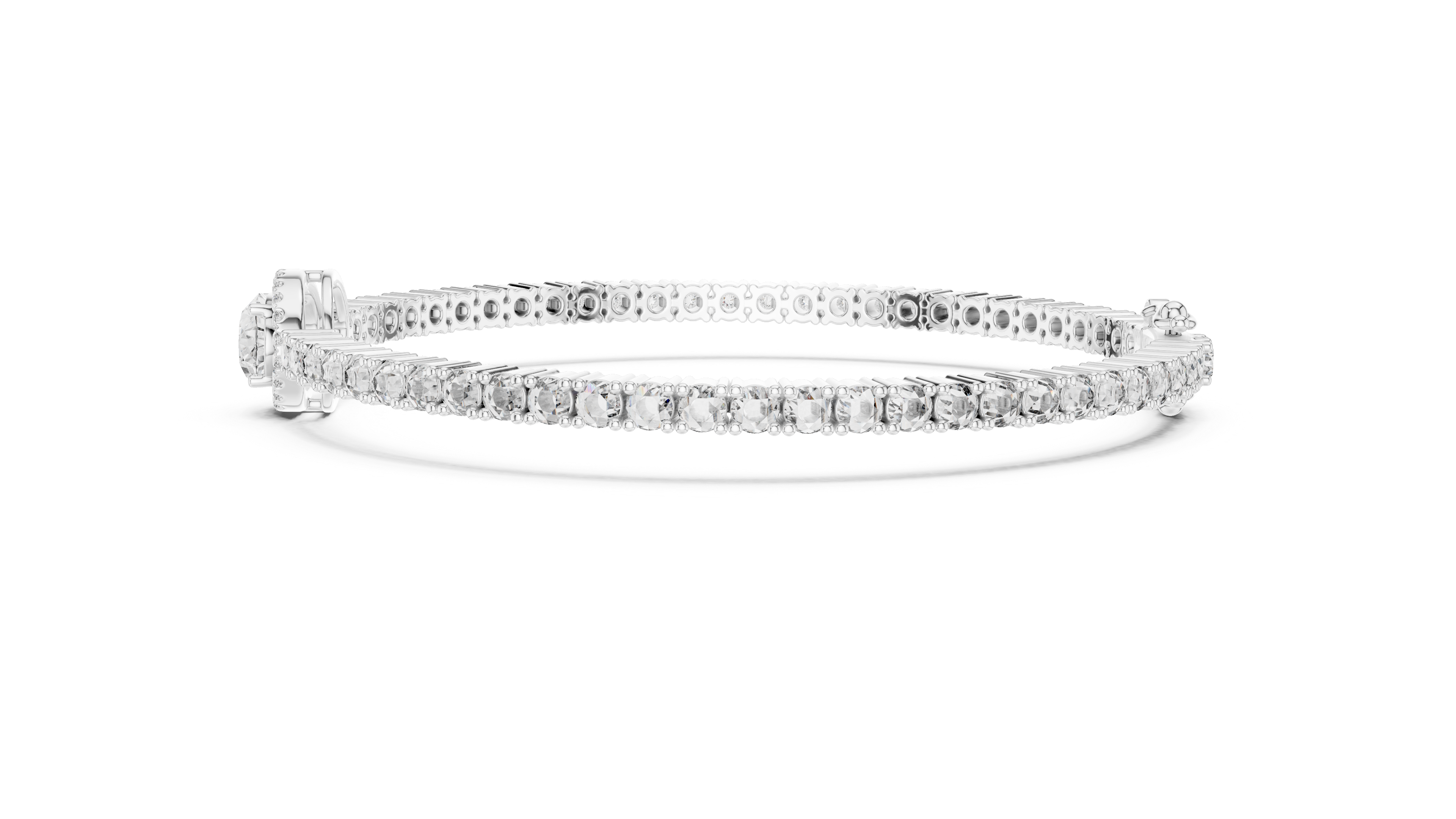 East West Oval Tennis Bangle