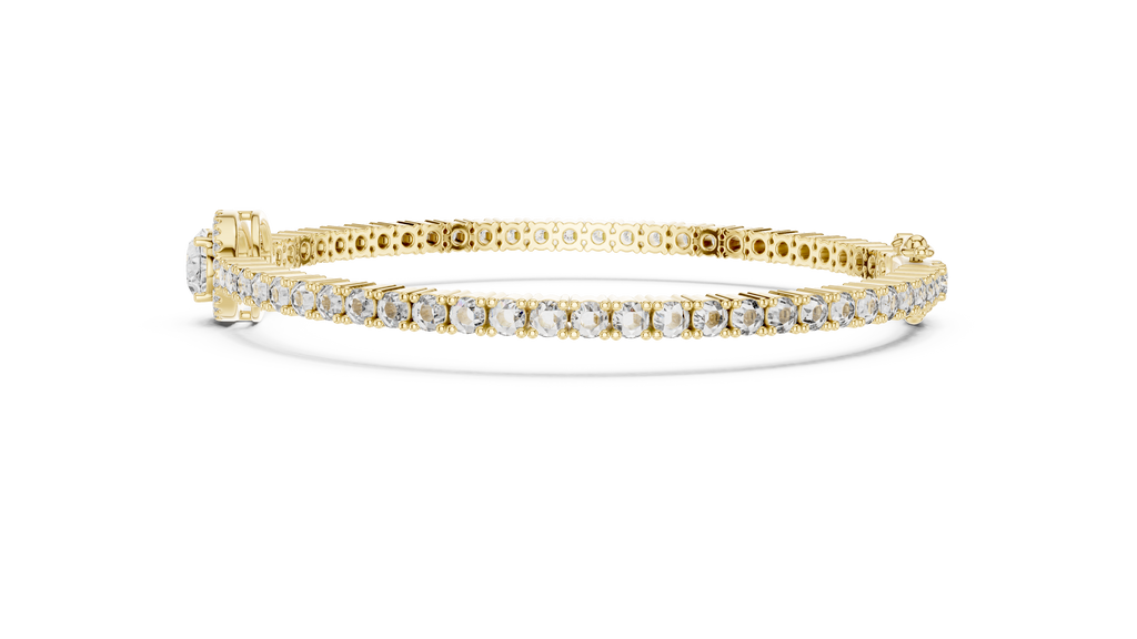 East West Oval Tennis Bangle
