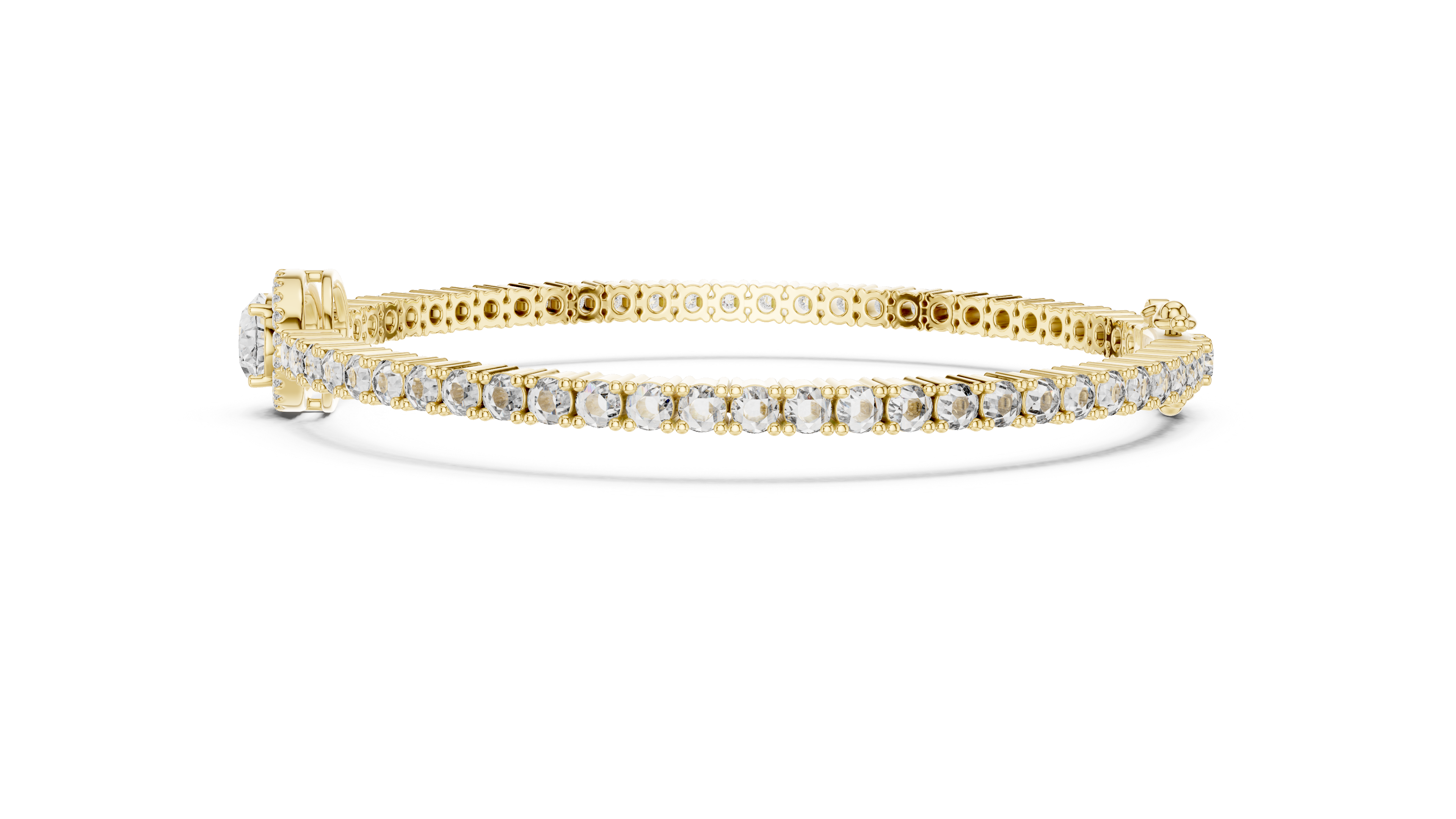 East West Oval Tennis Bangle