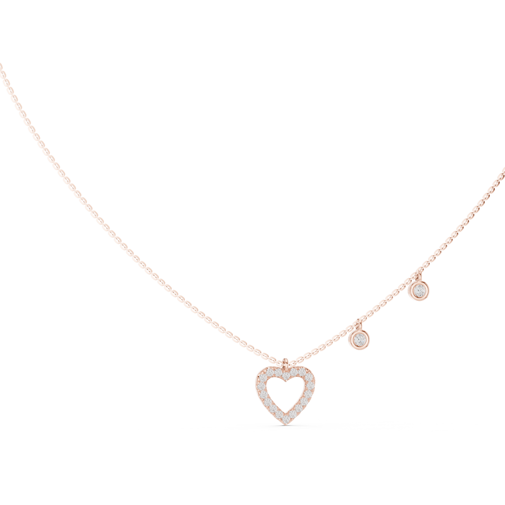Heart Diamond Pendant