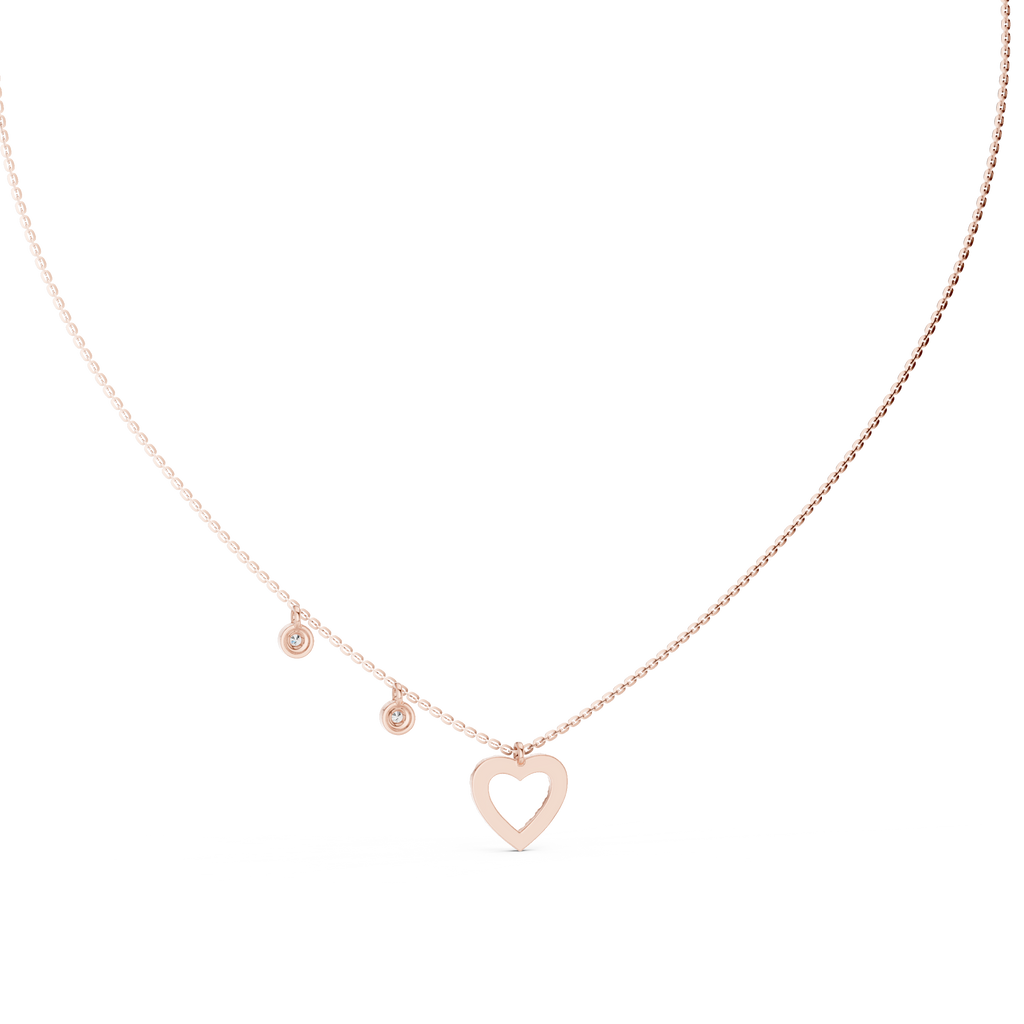 Heart Diamond Pendant