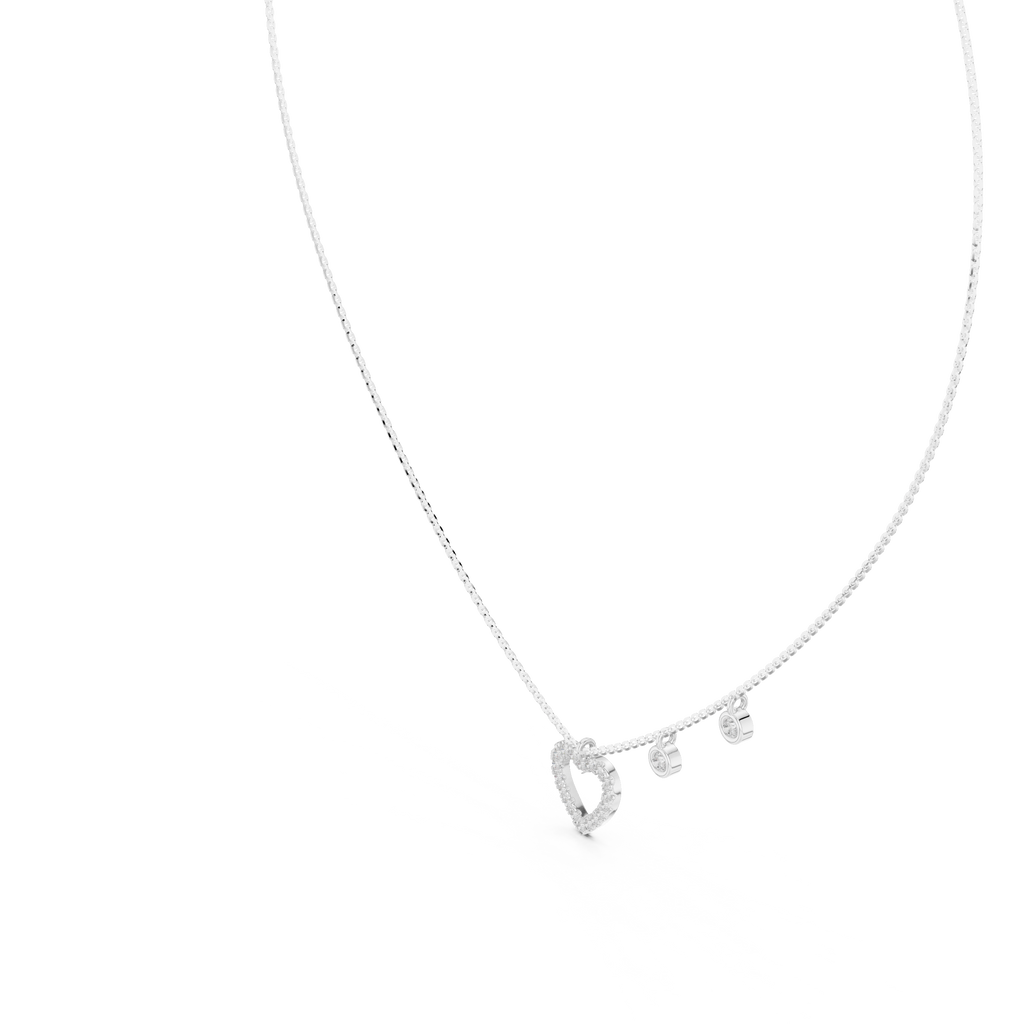 Heart Diamond Pendant