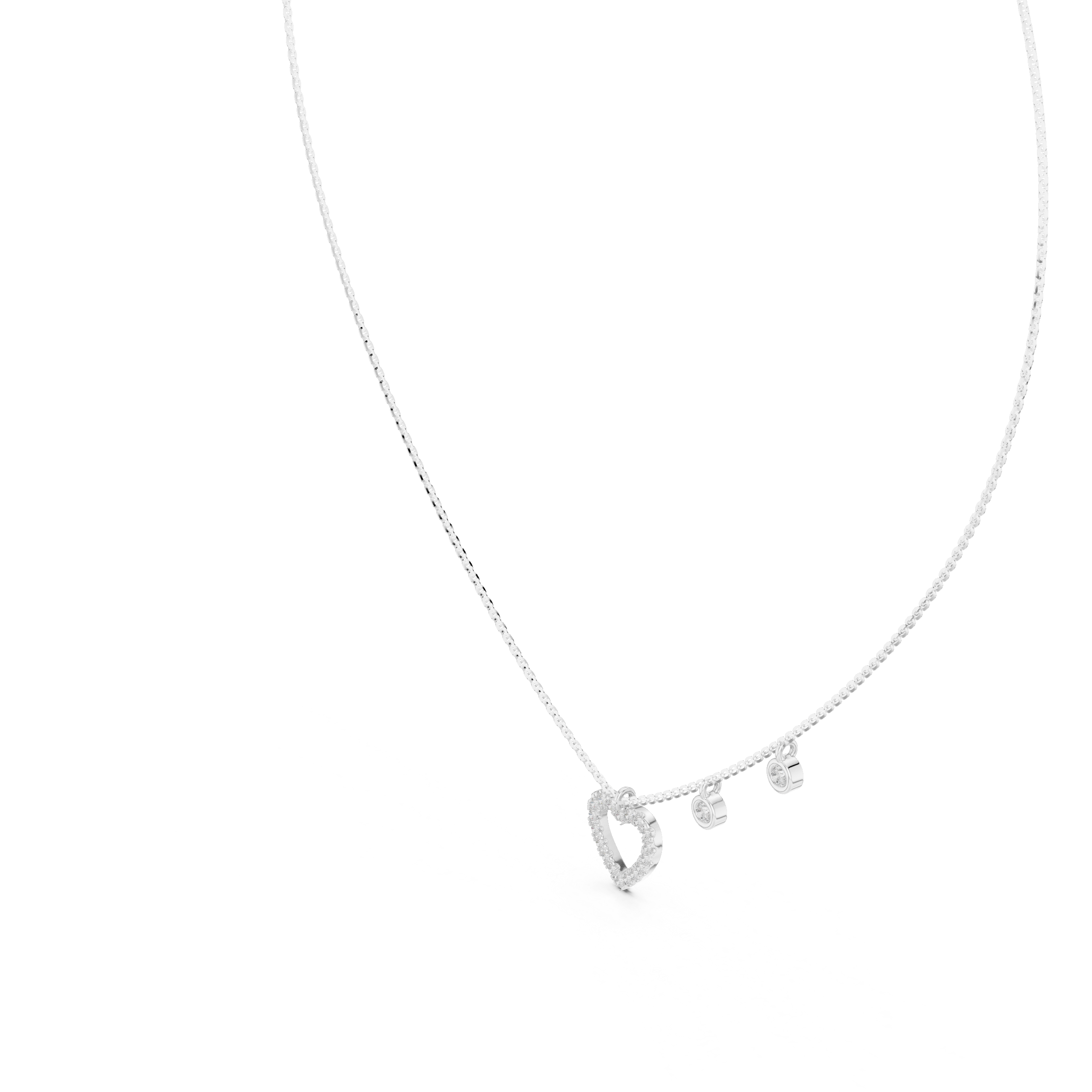 Heart Diamond Pendant