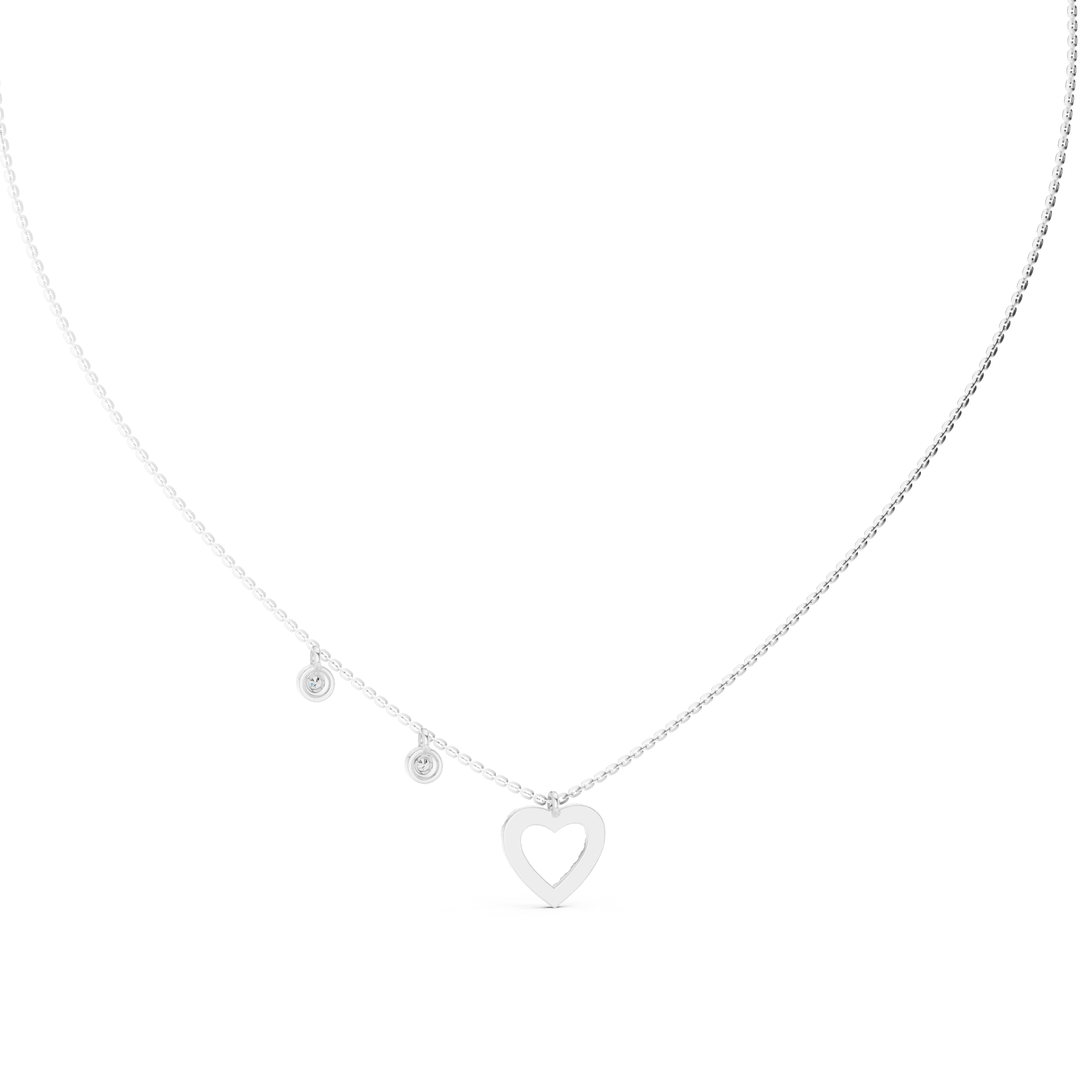 Heart Diamond Pendant