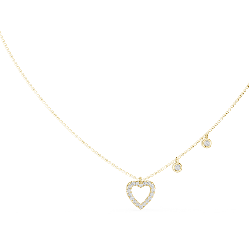 Heart Diamond Pendant