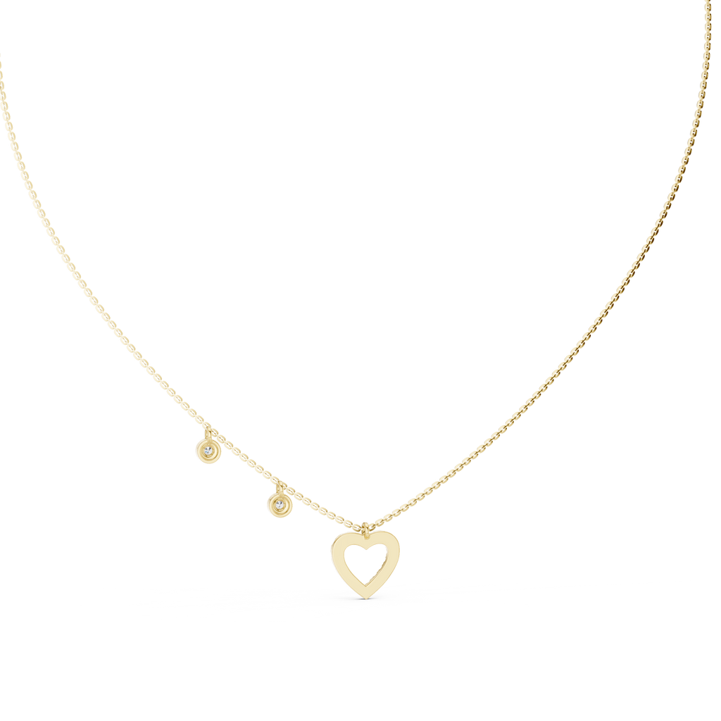 Heart Diamond Pendant