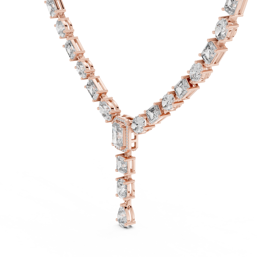 Diamond Drop Necklace