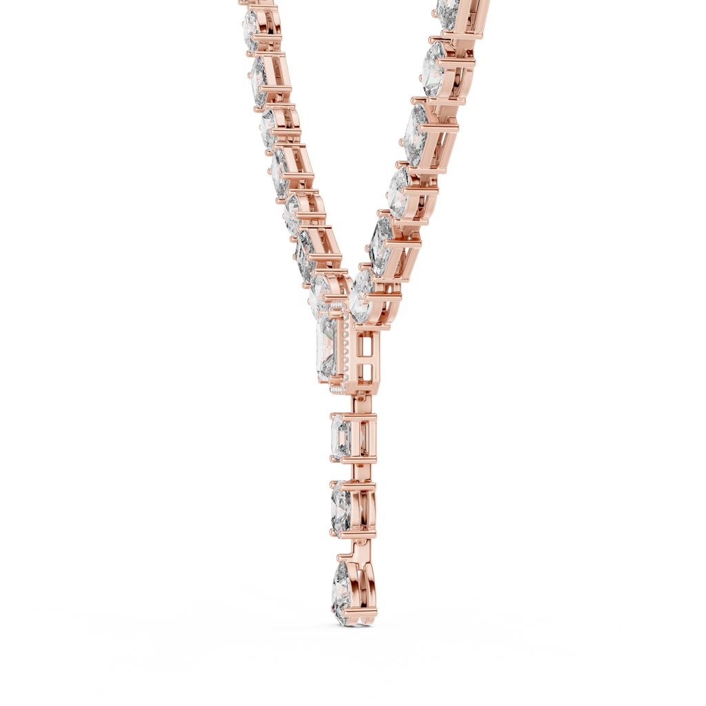 Diamond Drop Necklace