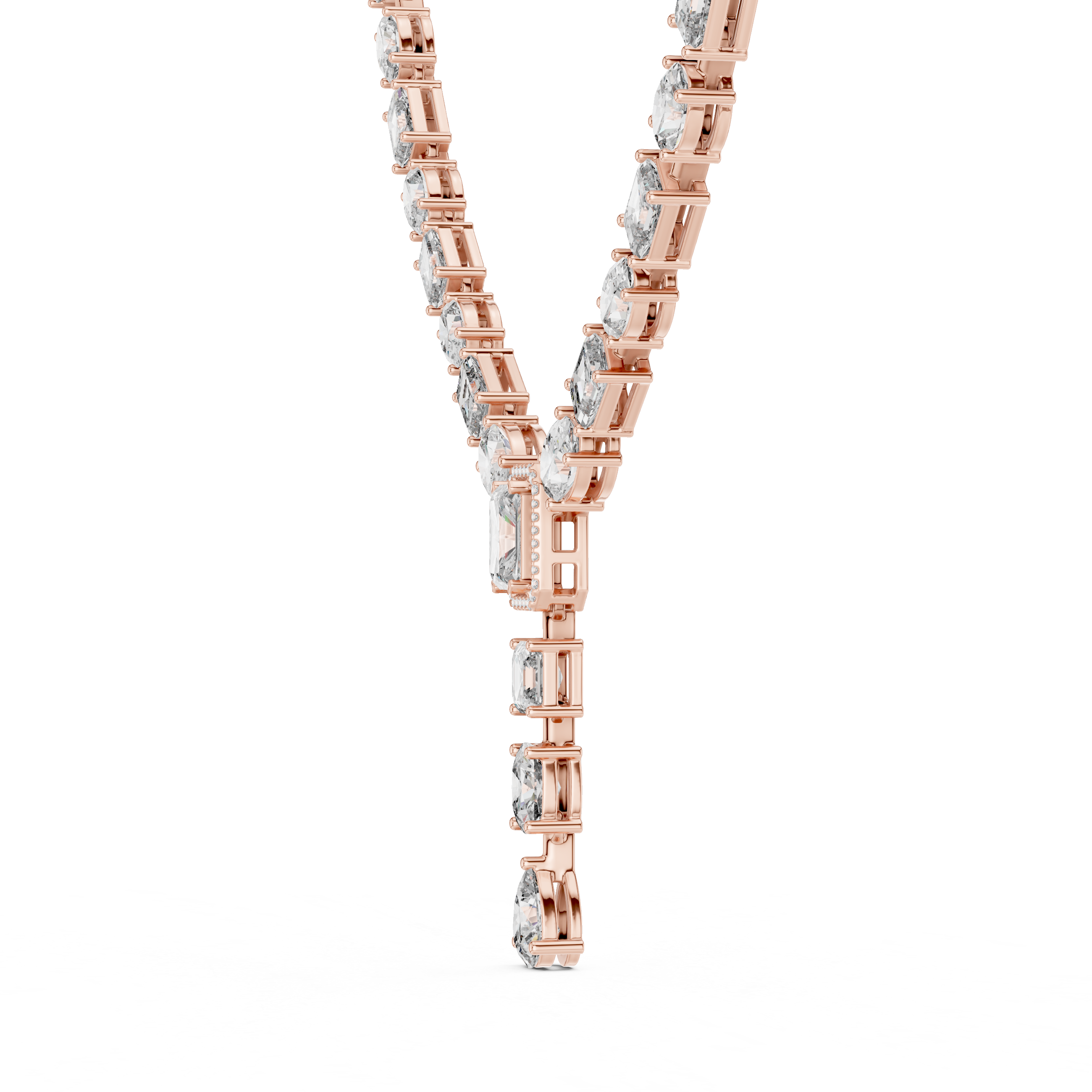 Diamond Drop Necklace