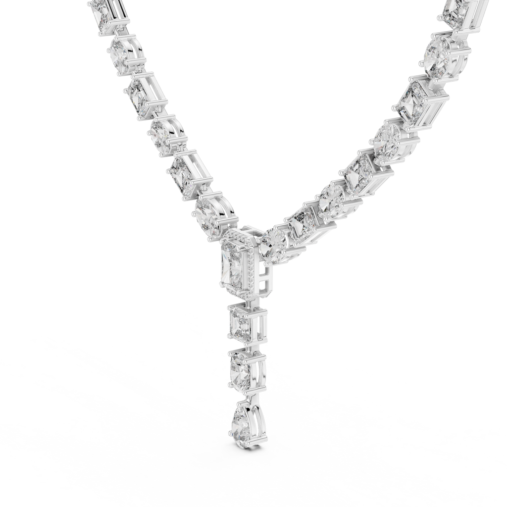 Diamond Drop Necklace