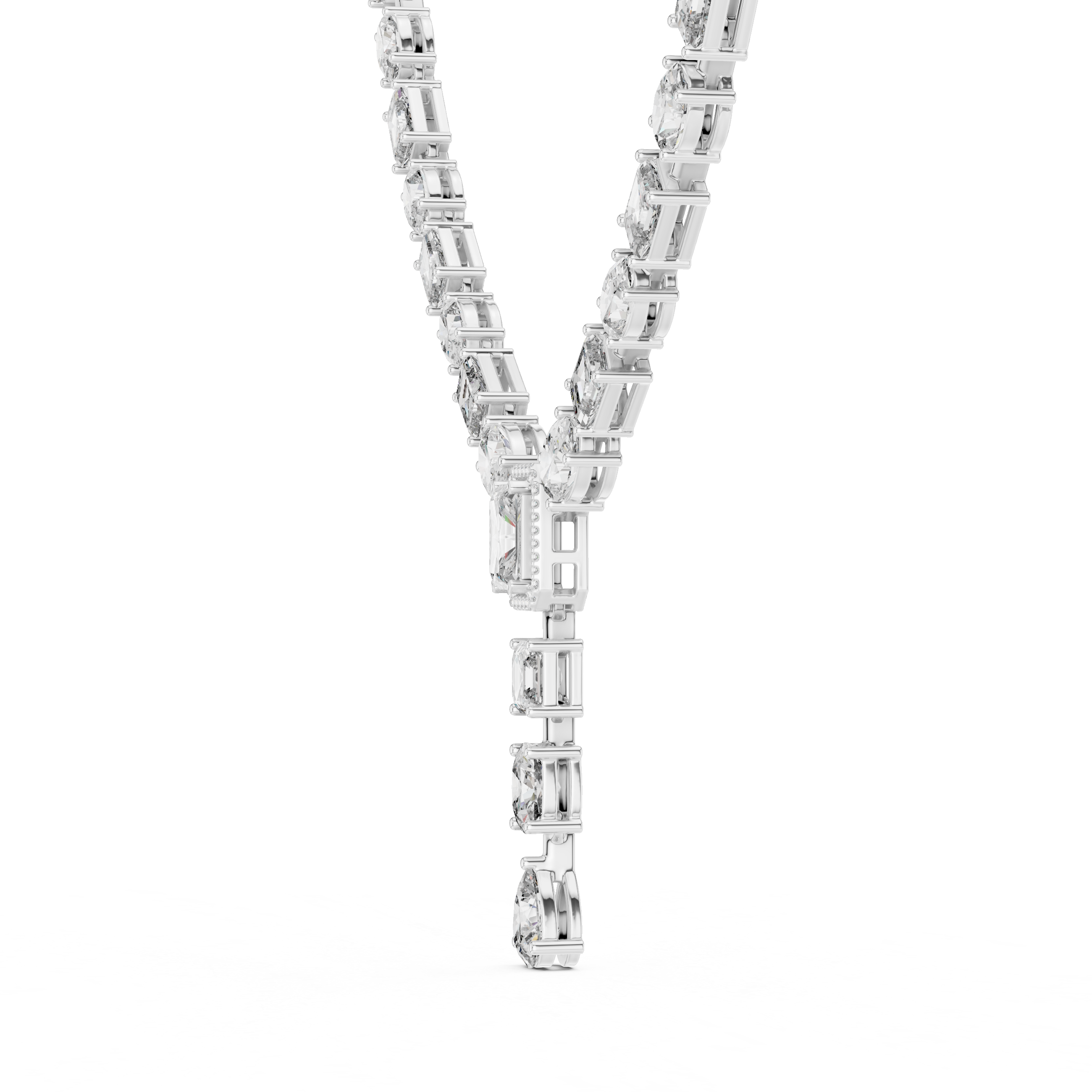 Diamond Drop Necklace